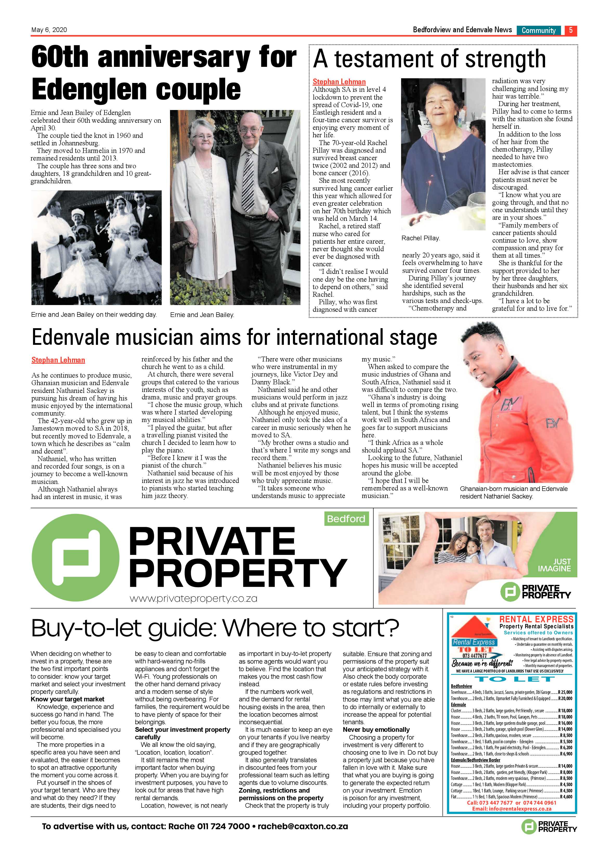 Bedfordview and Edenvale News 05 May 2020 page 5