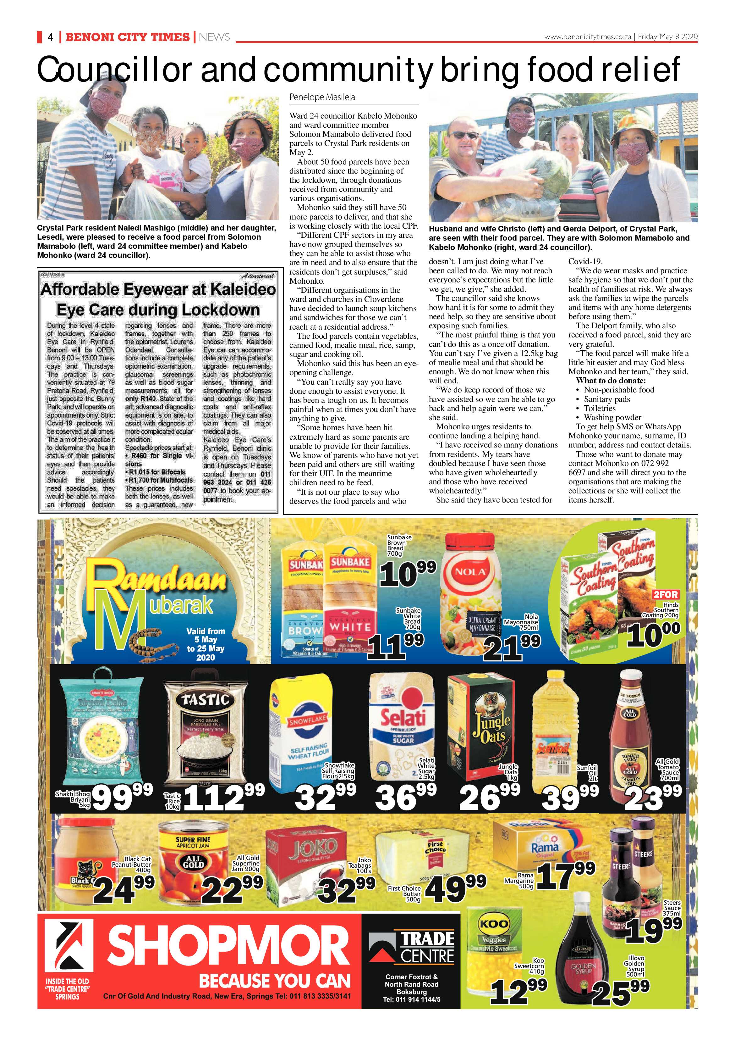 Benoni City Times 07 May 2020 page 4
