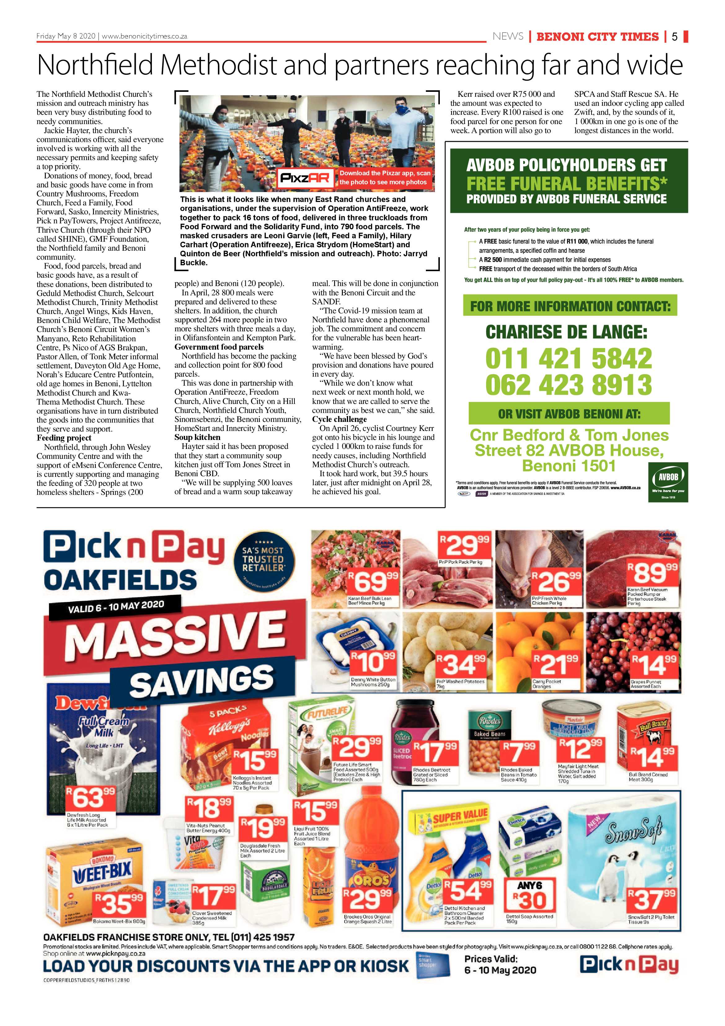 Benoni City Times 07 May 2020 page 5