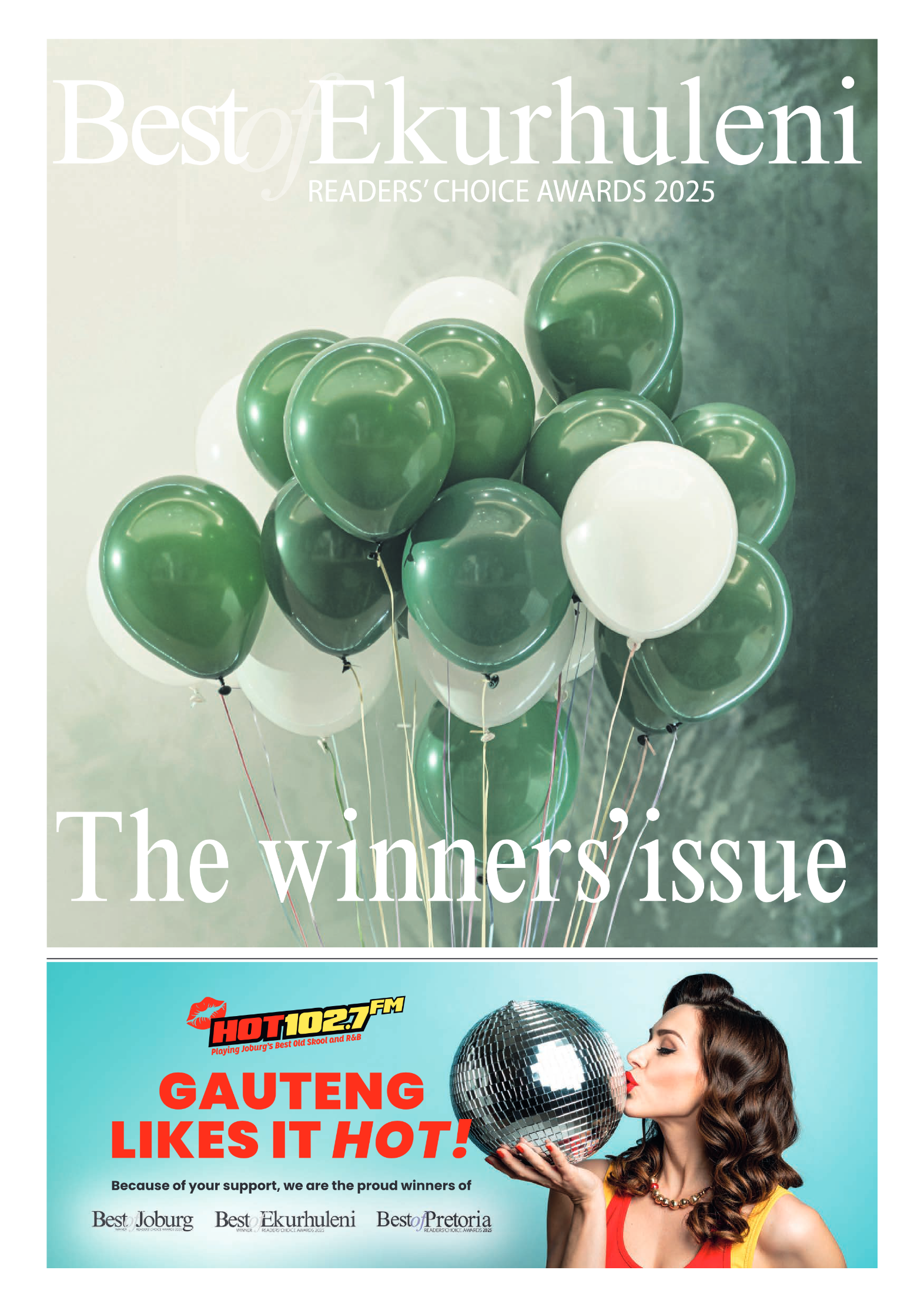 Best of Joburg Readers Choice Awards 2025 page 1