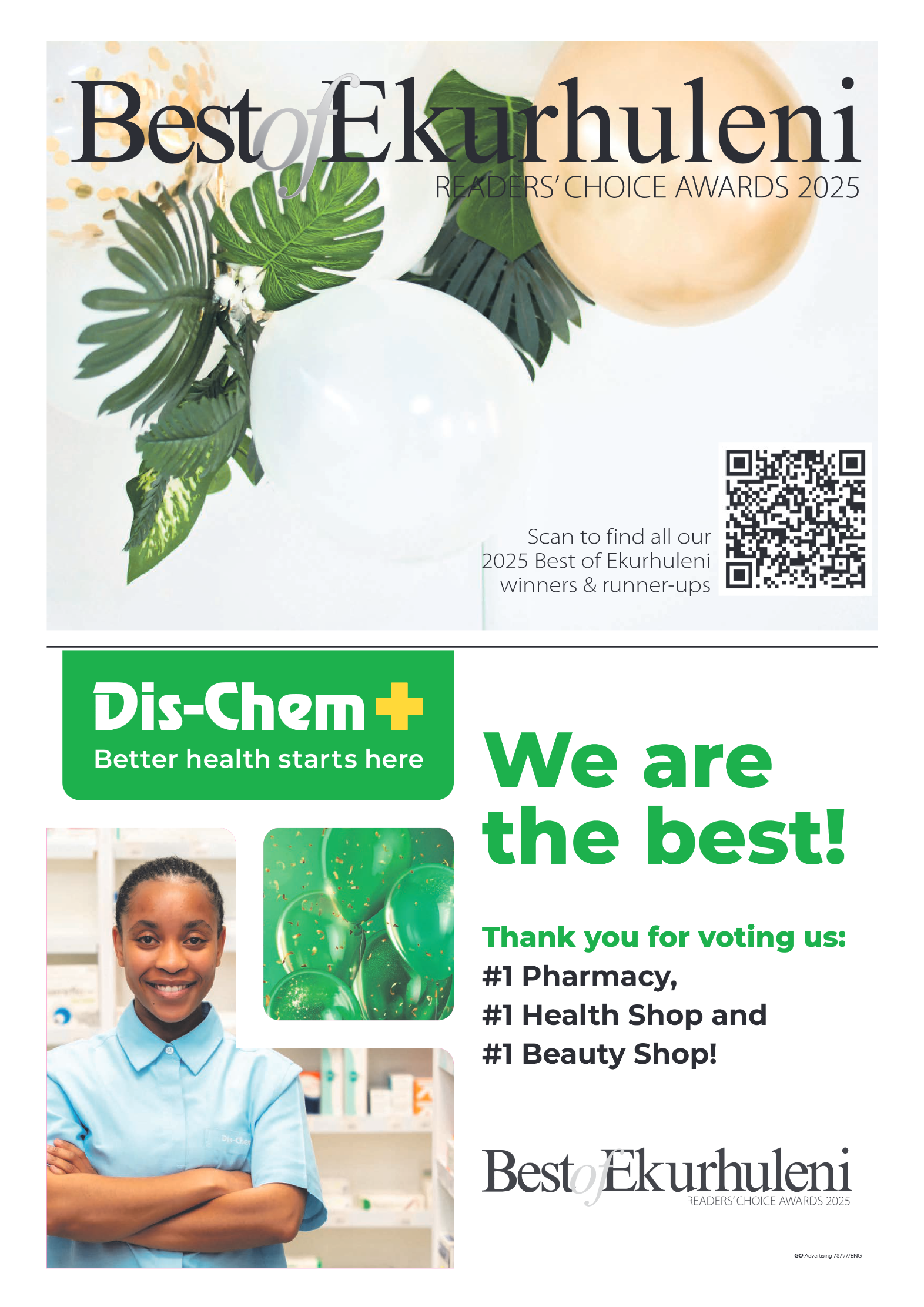 Best of Joburg Readers Choice Awards 2025 page 12