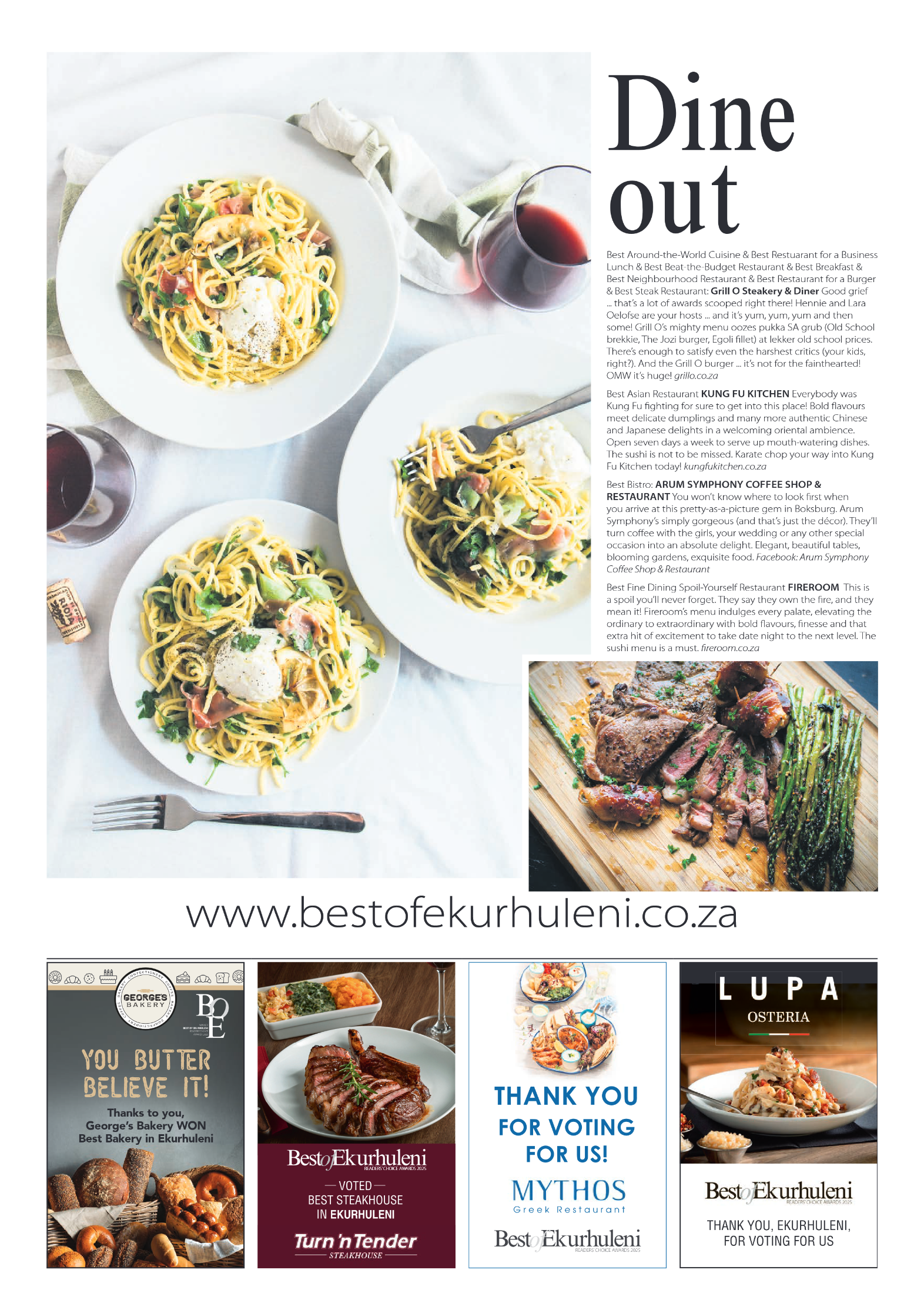 Best of Joburg Readers Choice Awards 2025 page 4