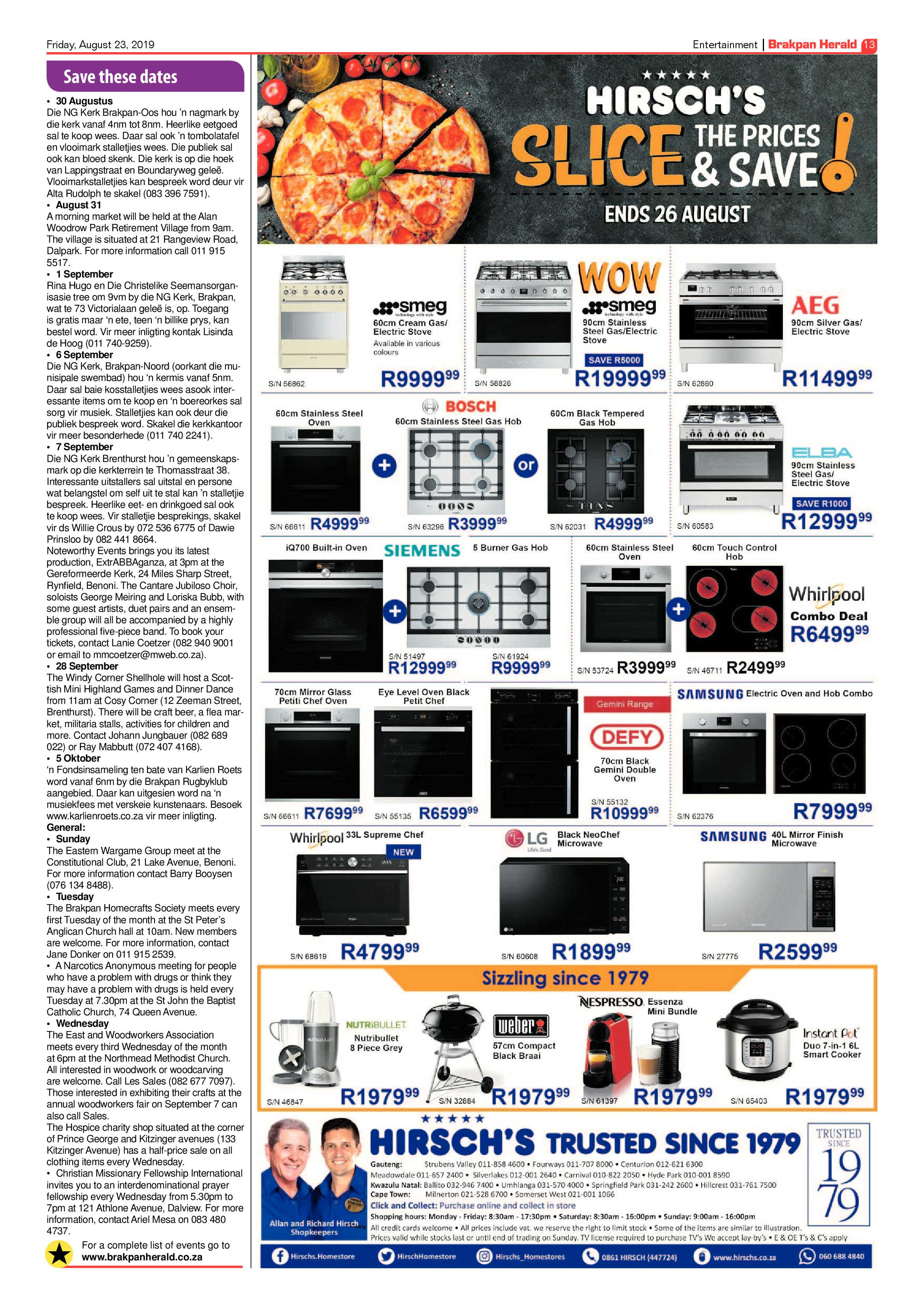 Brakpan Herald 23 August 2019 page 13