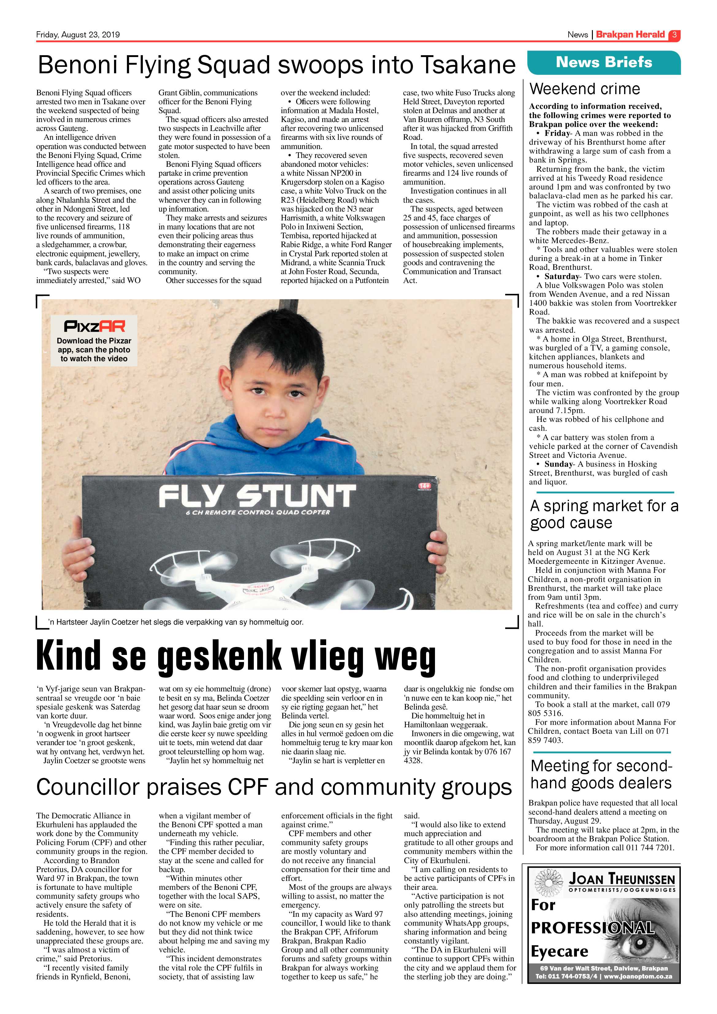 Brakpan Herald 23 August 2019 page 3
