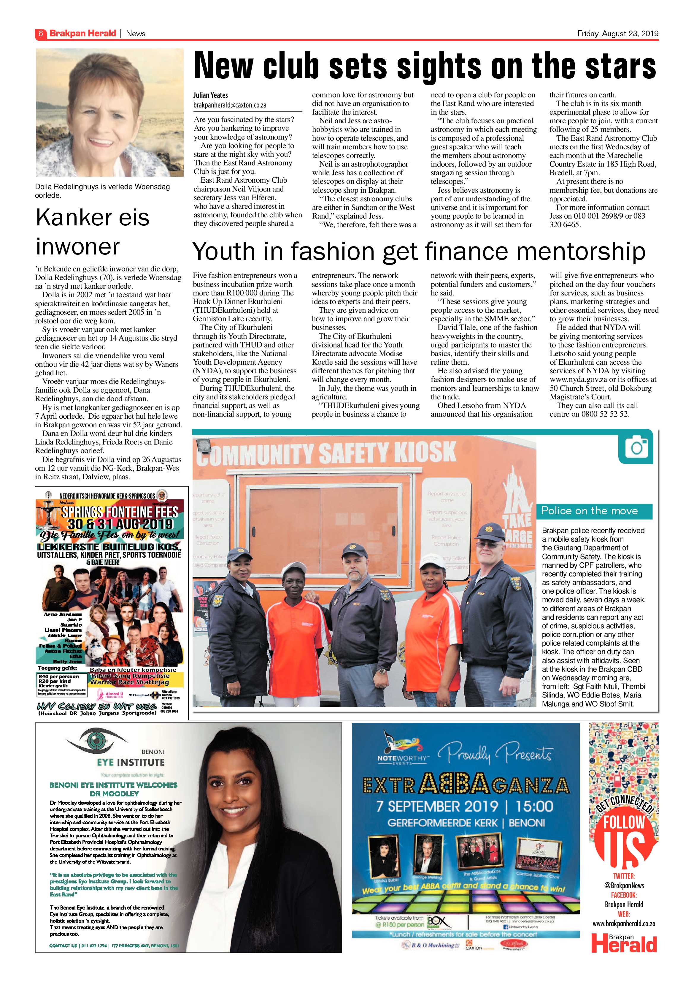 Brakpan Herald 23 August 2019 page 6