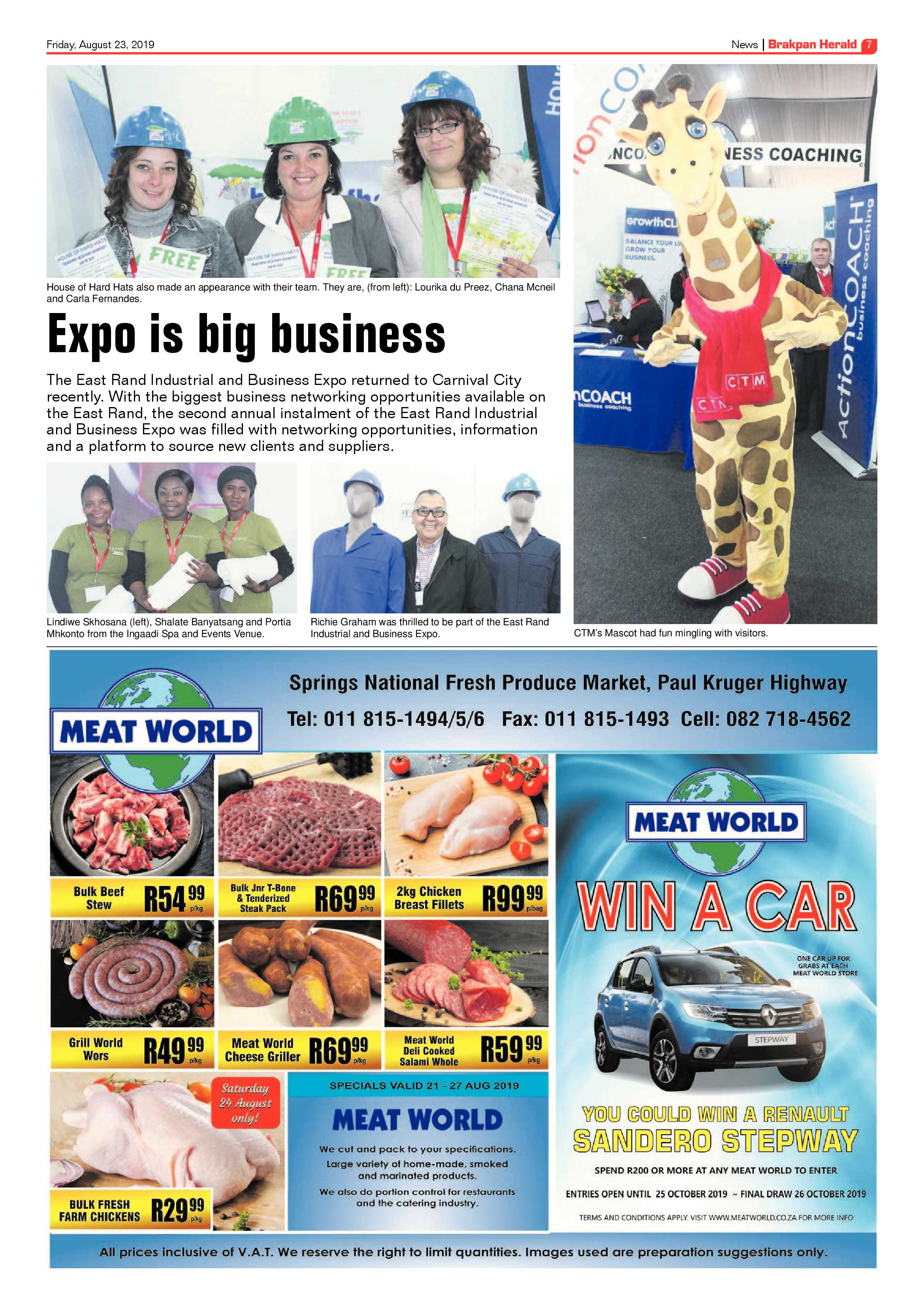 Brakpan Herald 23 August 2019 page 7