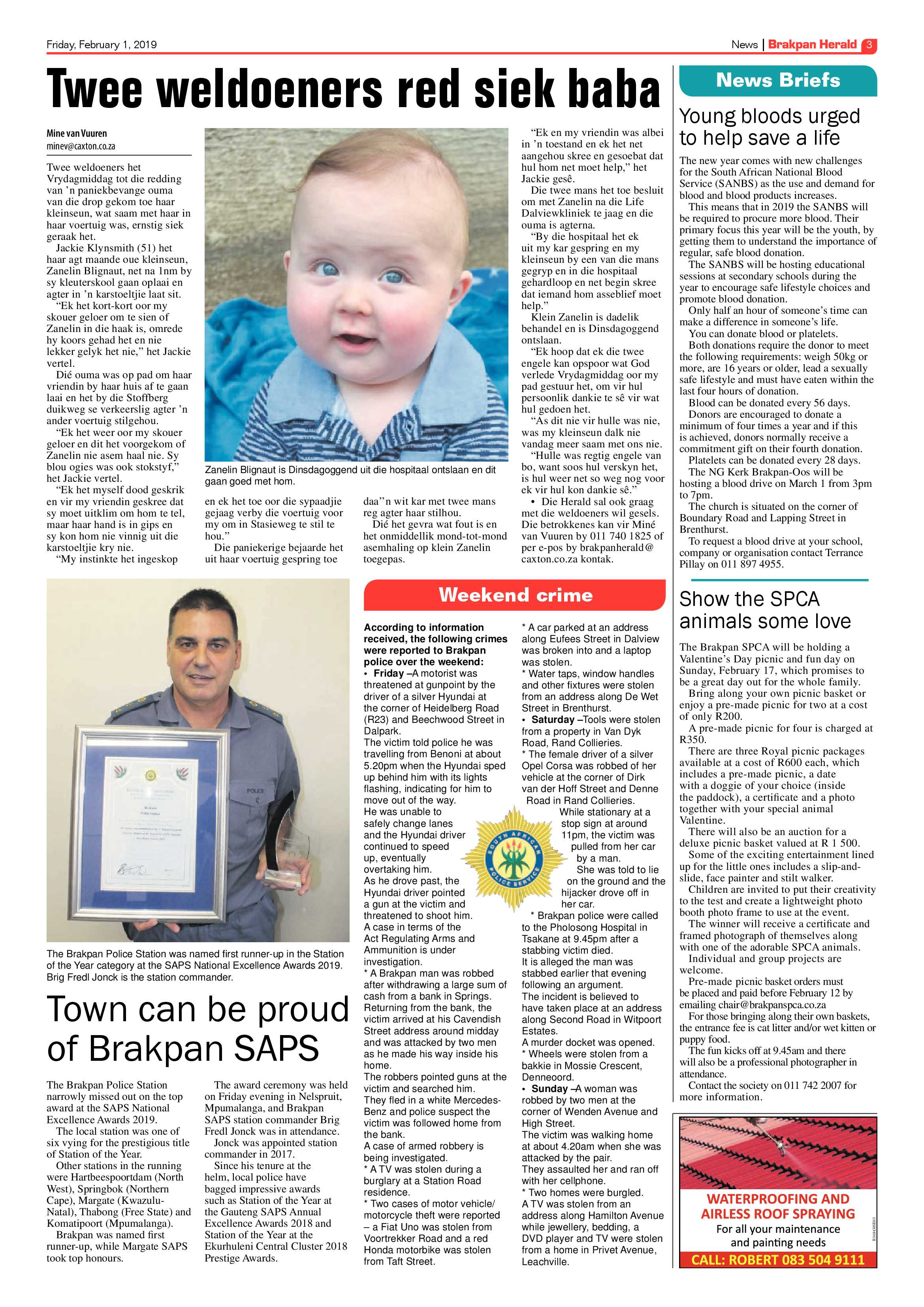 Brakpan Herald 01 February 2019 page 3