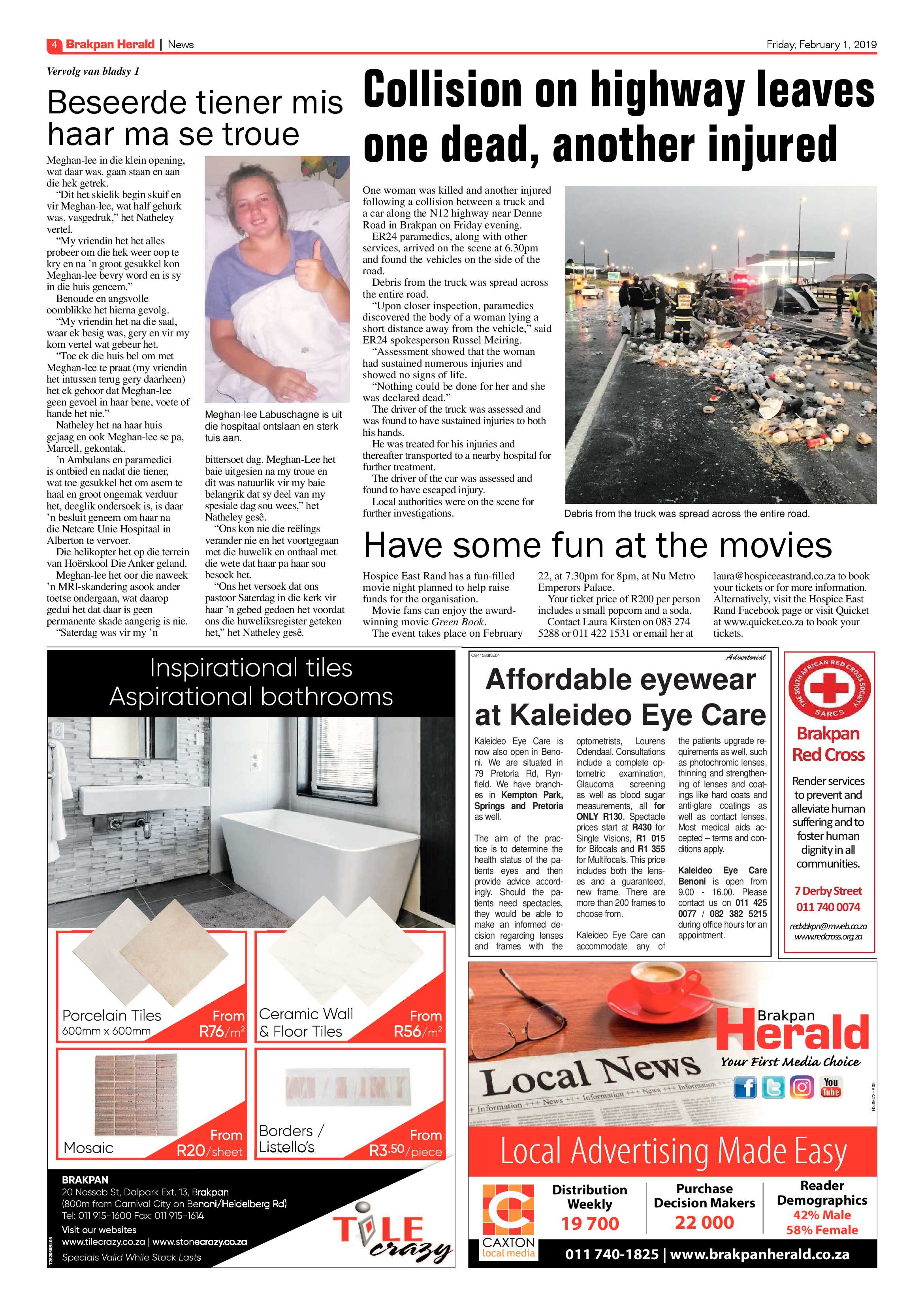 Brakpan Herald 01 February 2019 page 4