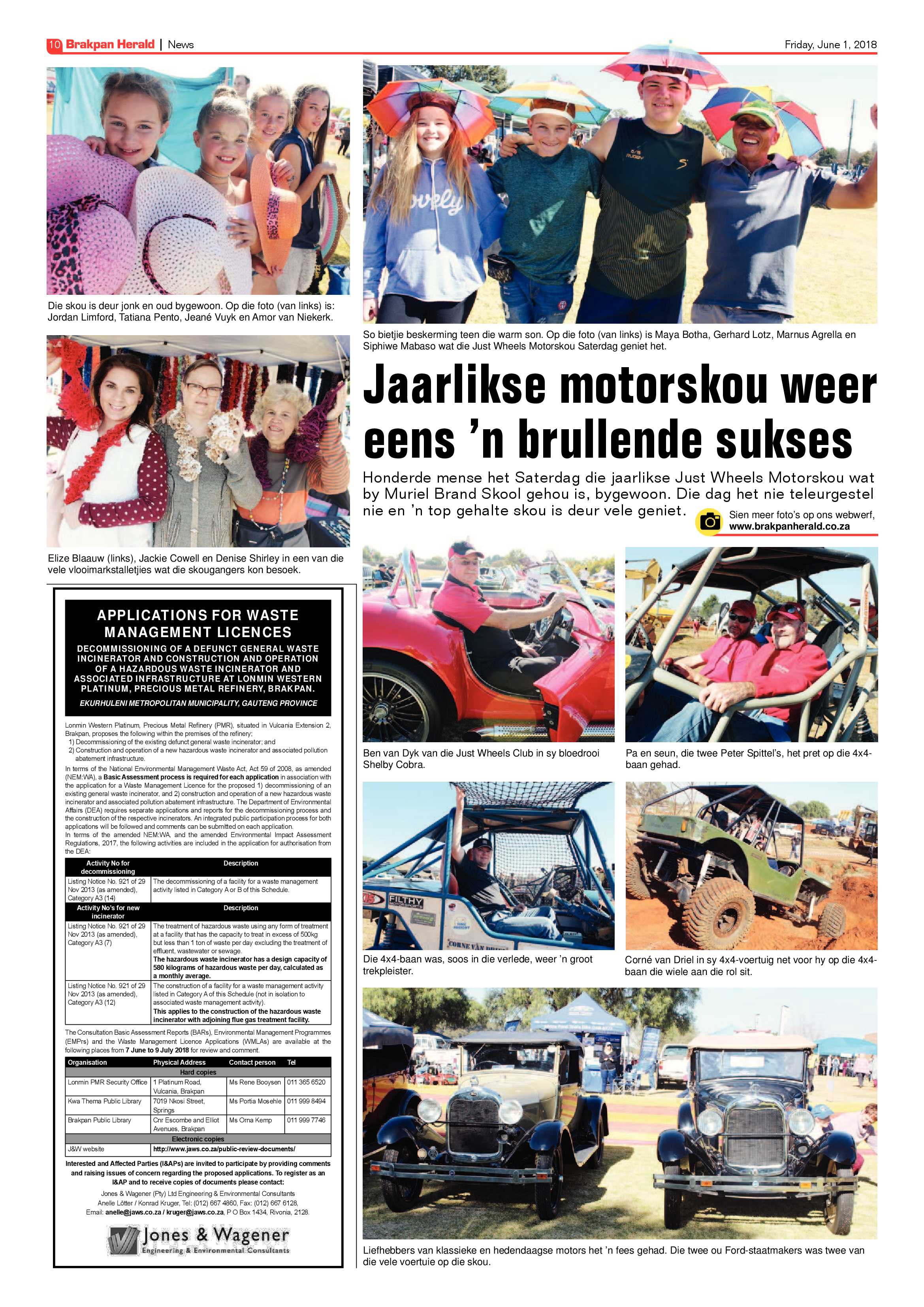 Brakpan Herald 01 June 2018 page 10