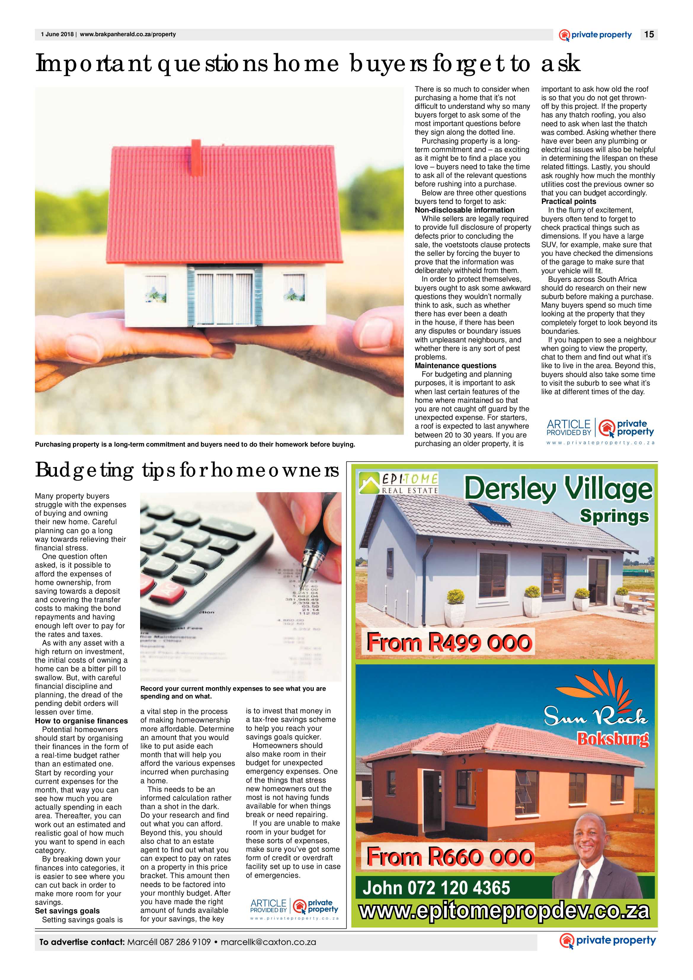 Brakpan Herald 01 June 2018 page 15