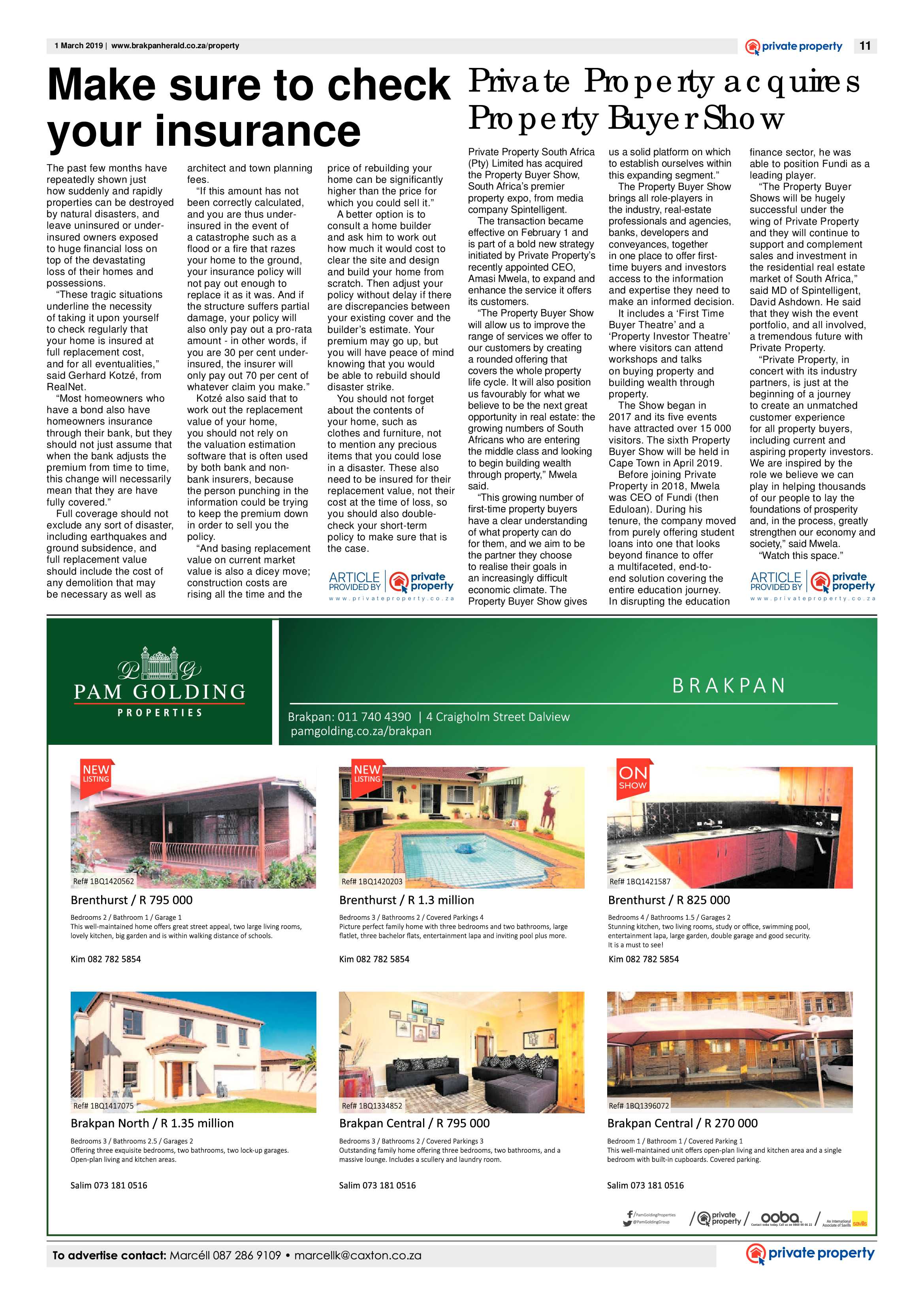 Brakpan Herald 01 March 2019 page 11