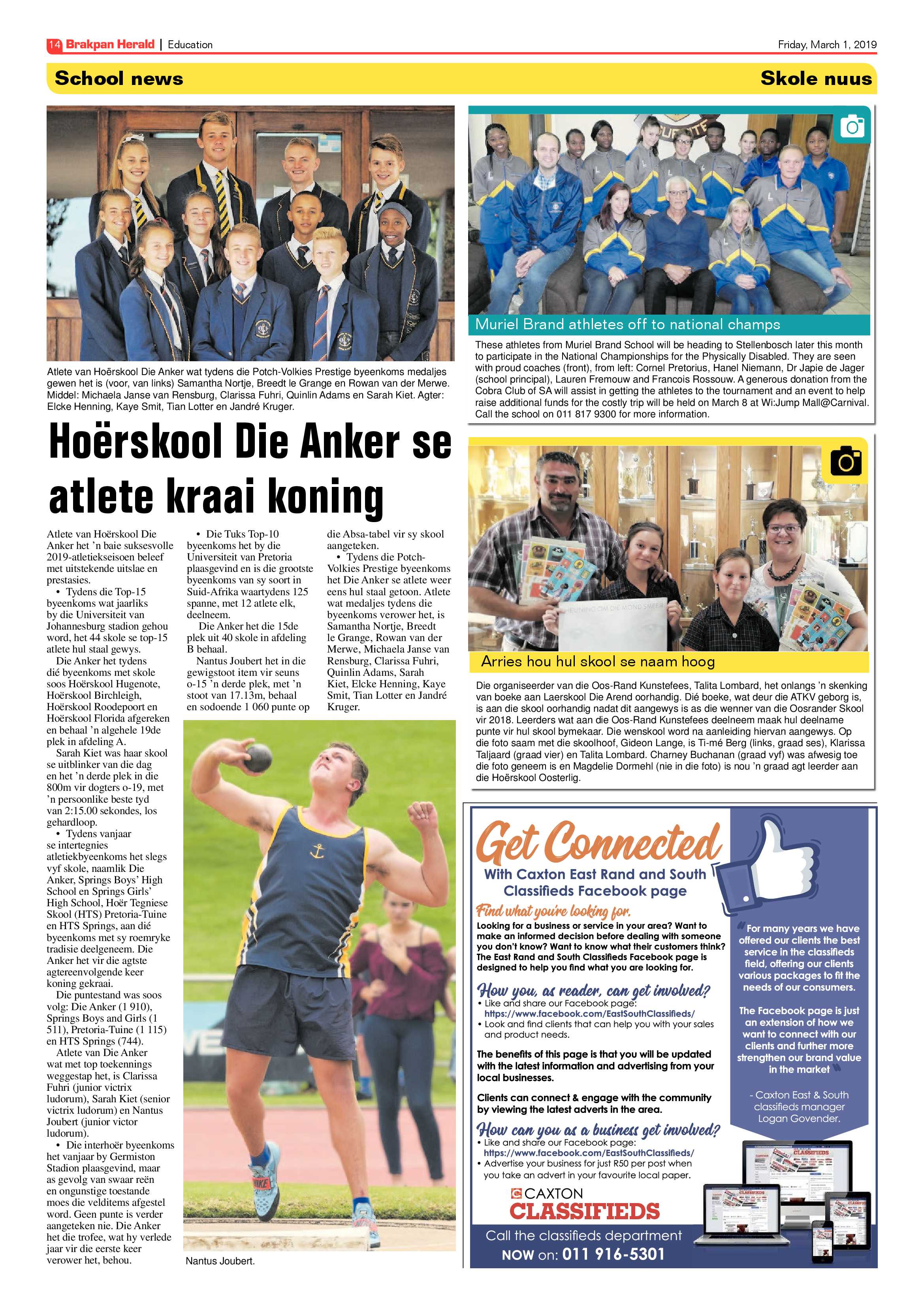 Brakpan Herald 01 March 2019 page 14