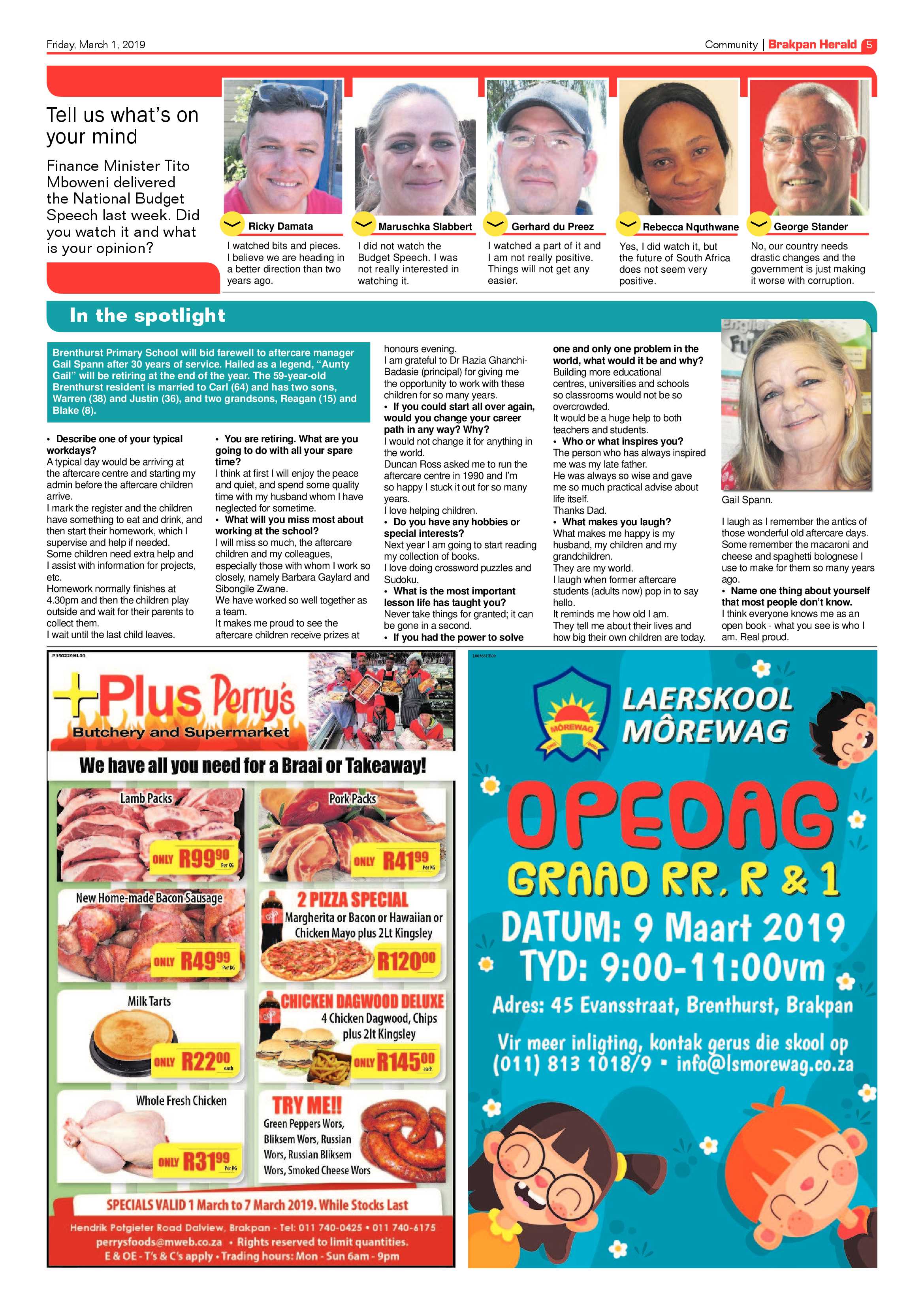 Brakpan Herald 01 March 2019 page 5