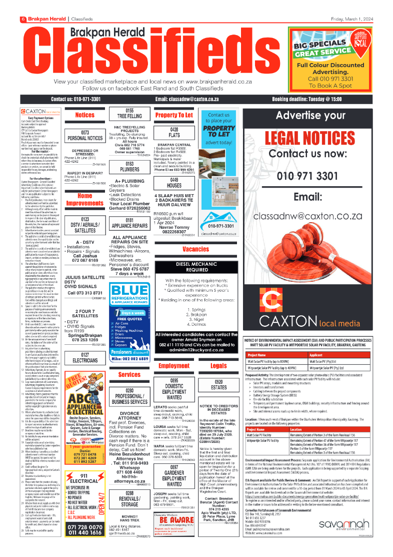 Brakpan Herald 01 March 2024 page 6