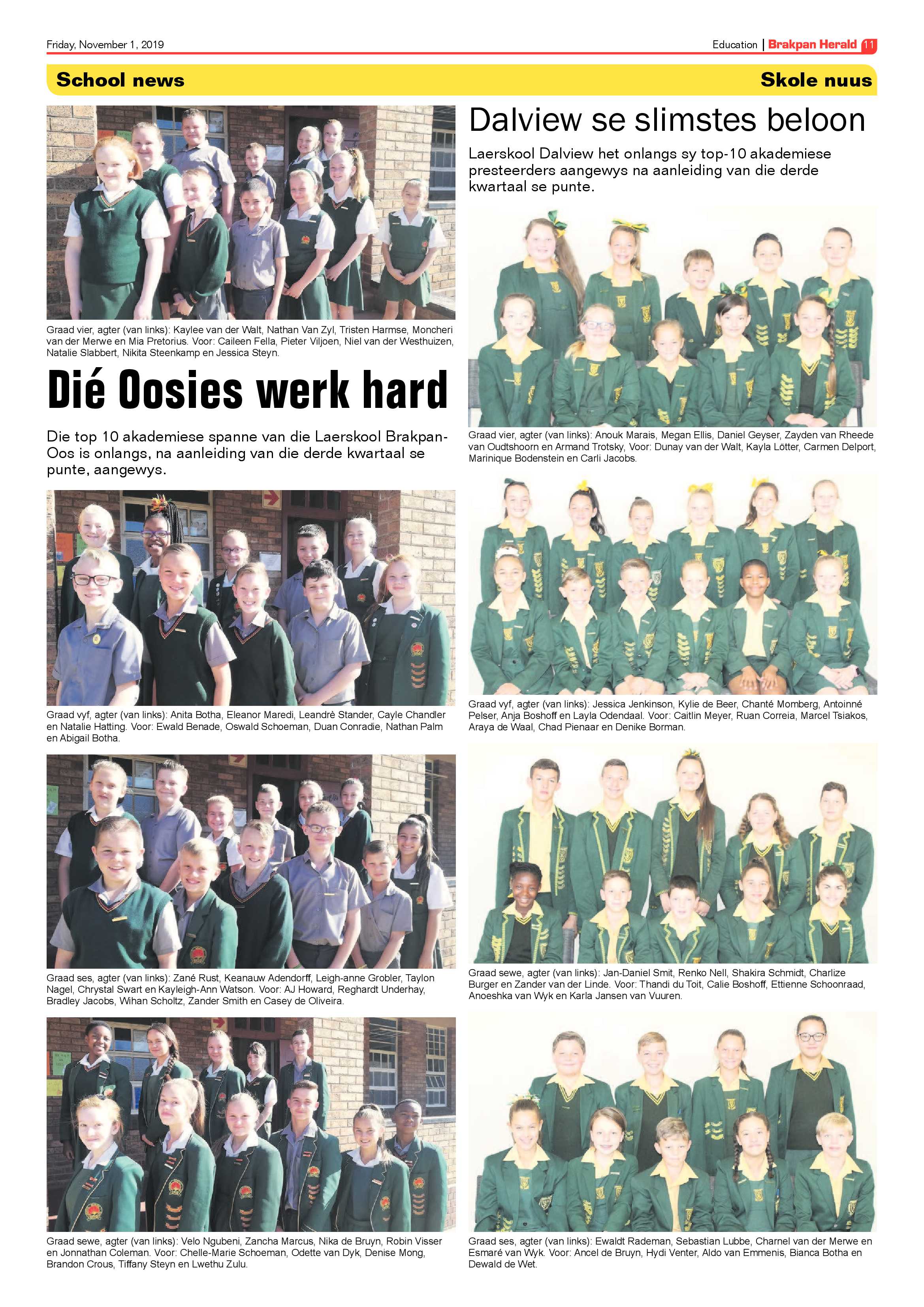 Brakpan Herald 01 November 2019 page 11