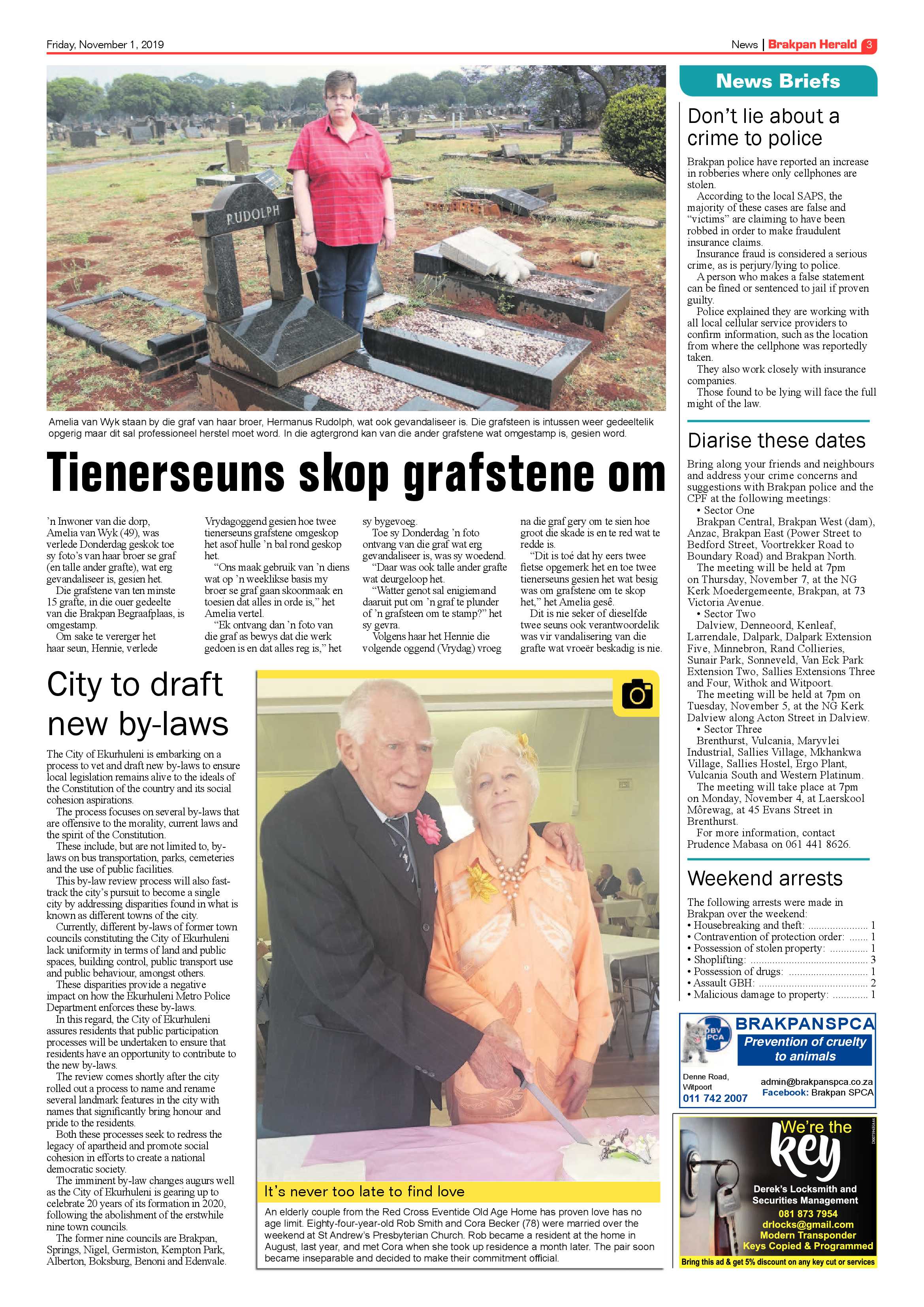 Brakpan Herald 01 November 2019 page 3