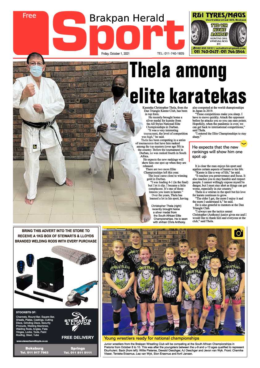 Brakpan Herald 01 October 2021 page 12