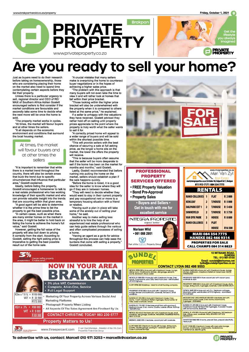 Brakpan Herald 01 October 2021 page 9
