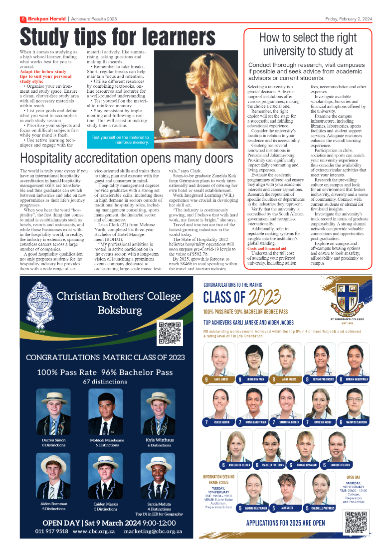 Brakpan Herald 02 February 2024 page 6