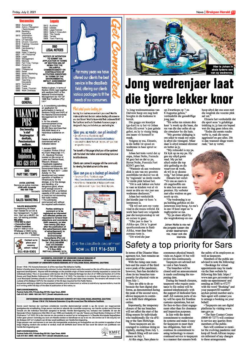 Brakpan Herald 02 July 2021 page 11