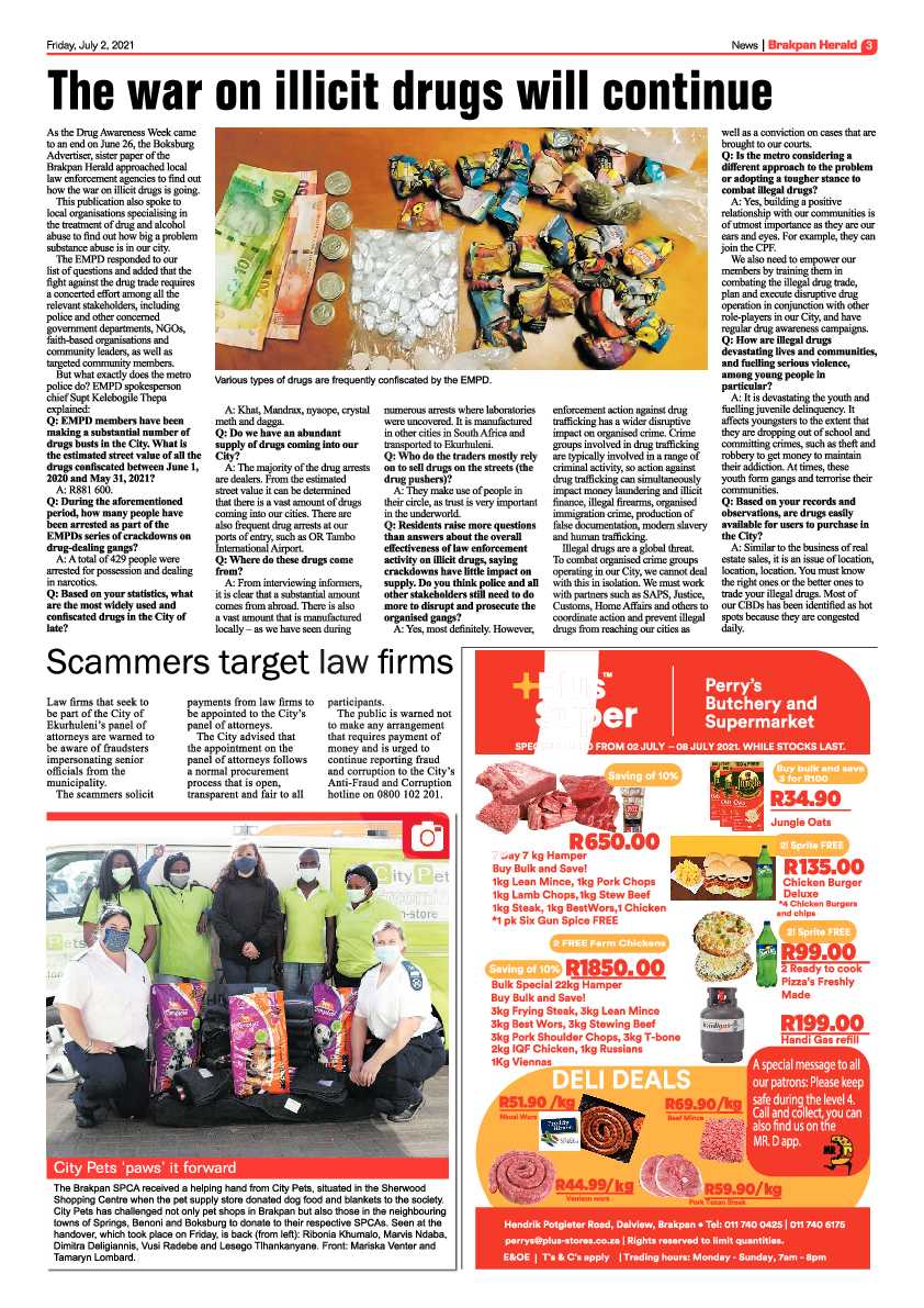 Brakpan Herald 02 July 2021 page 3