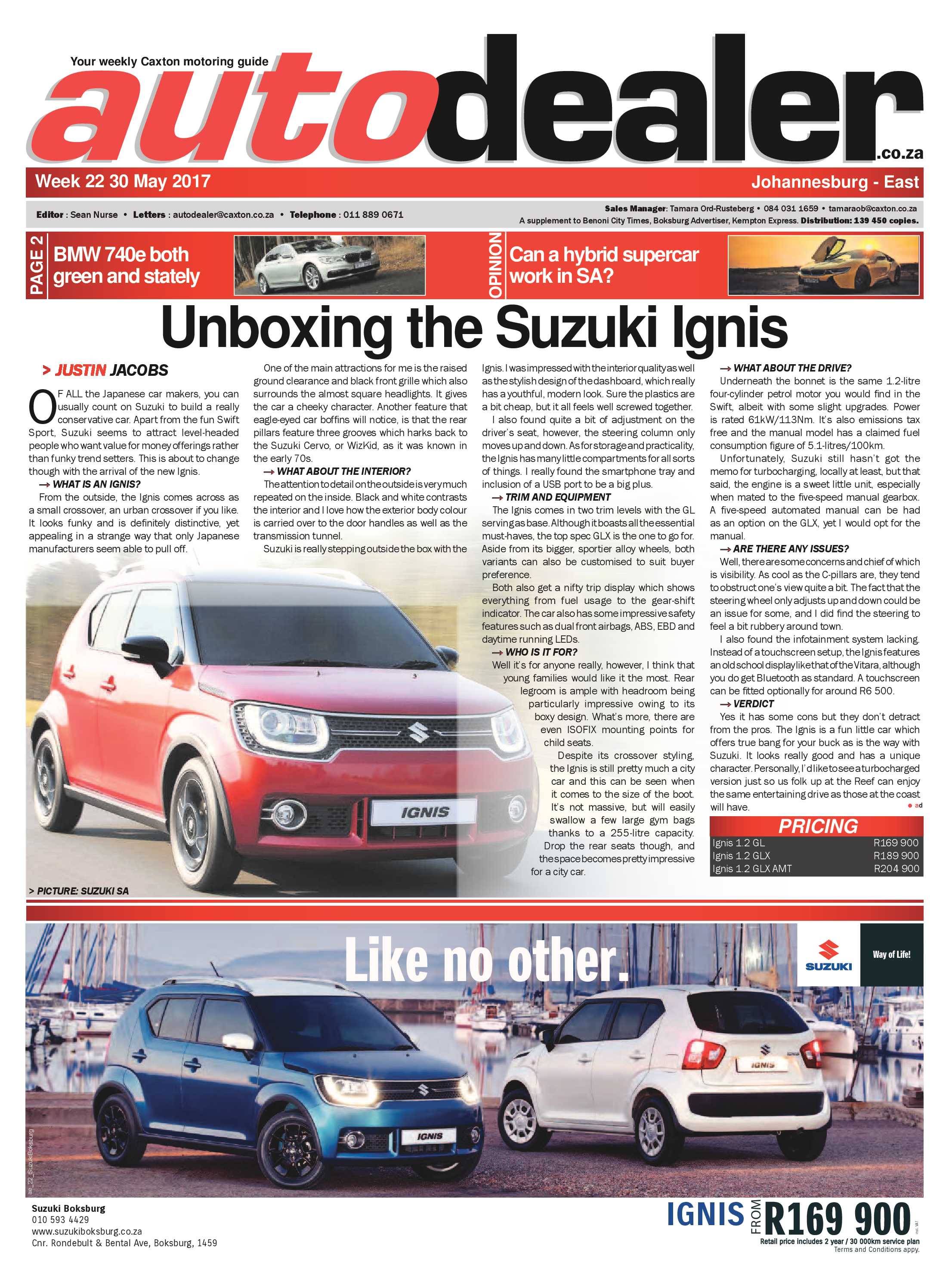 Brakpan Herald 02 June 2017 page 17