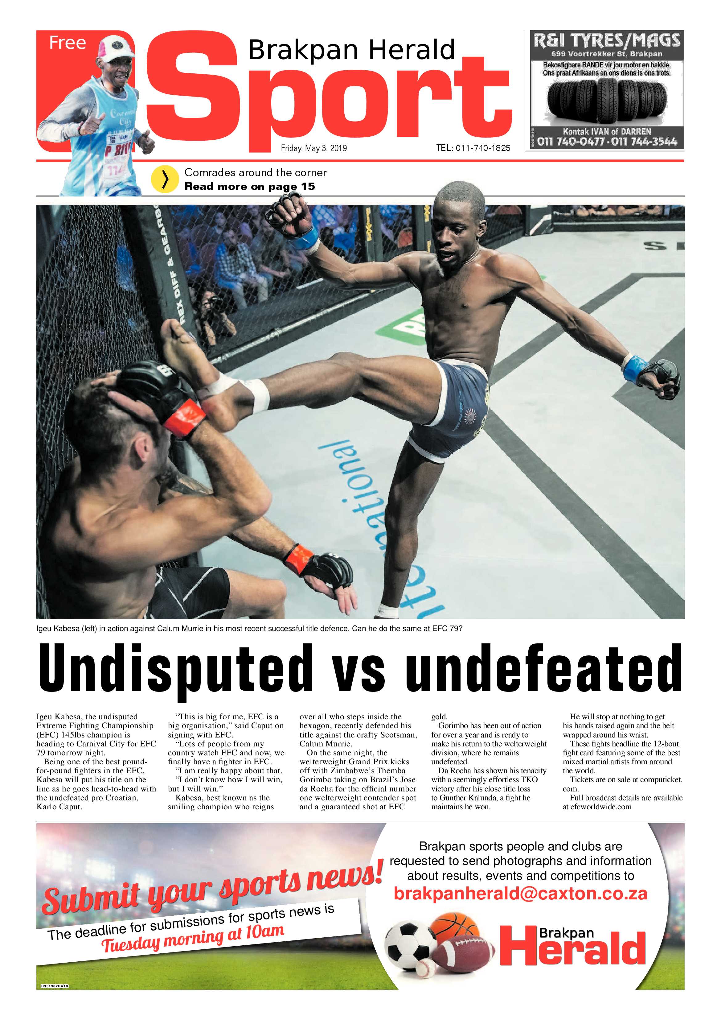 Brakpan Herald 03 May 2019 page 16