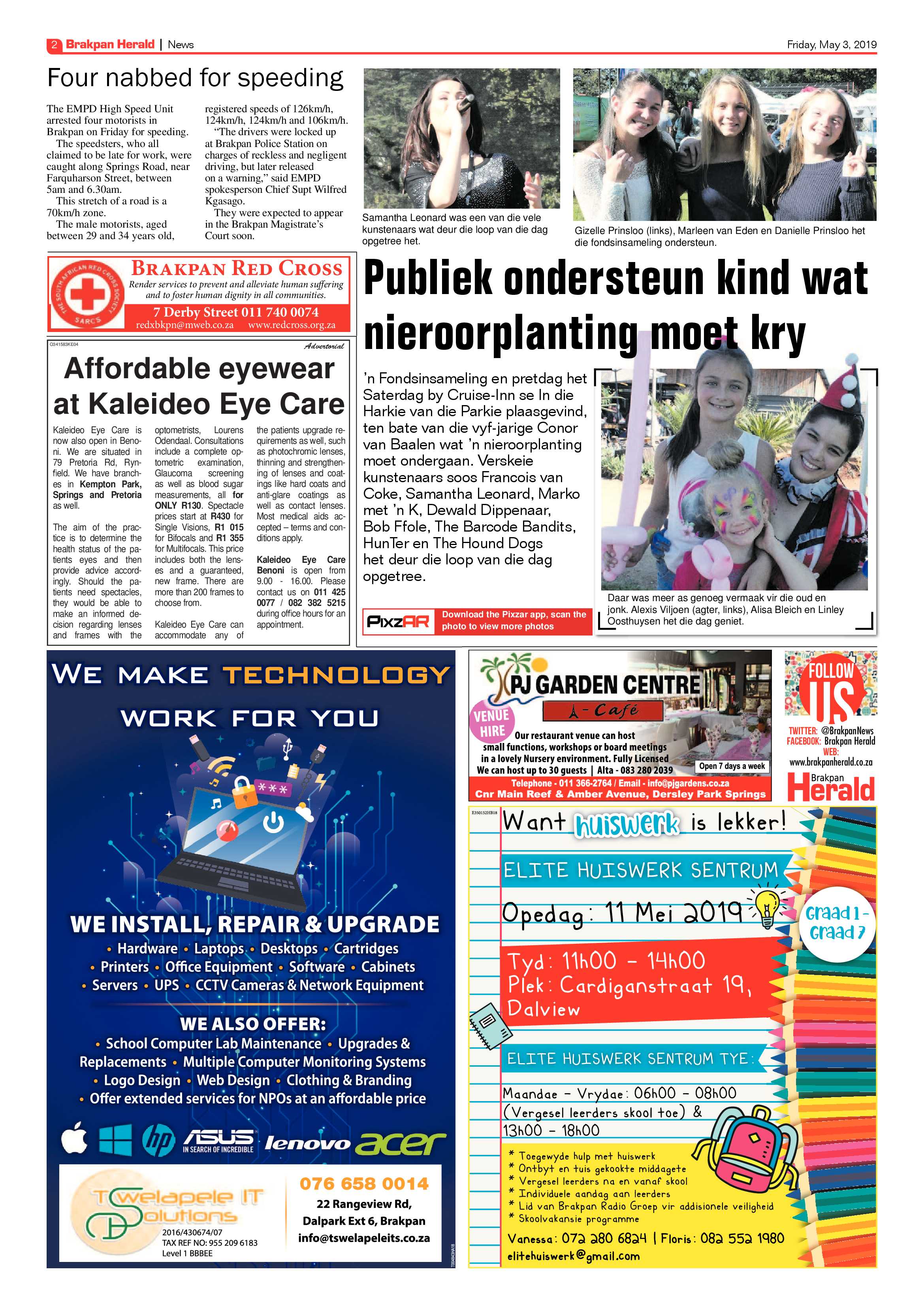 Brakpan Herald 03 May 2019 page 2
