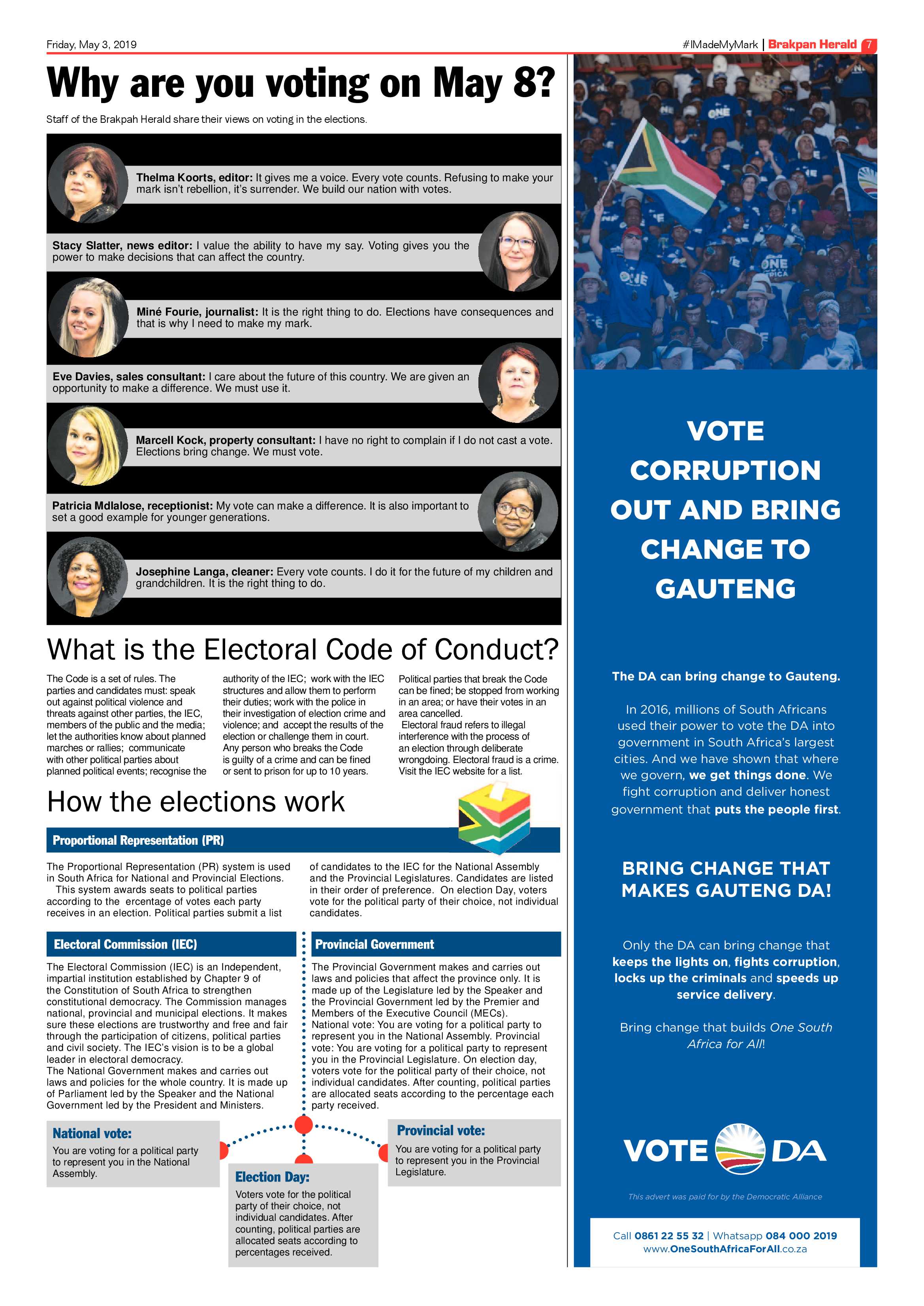 Brakpan Herald 03 May 2019 page 7