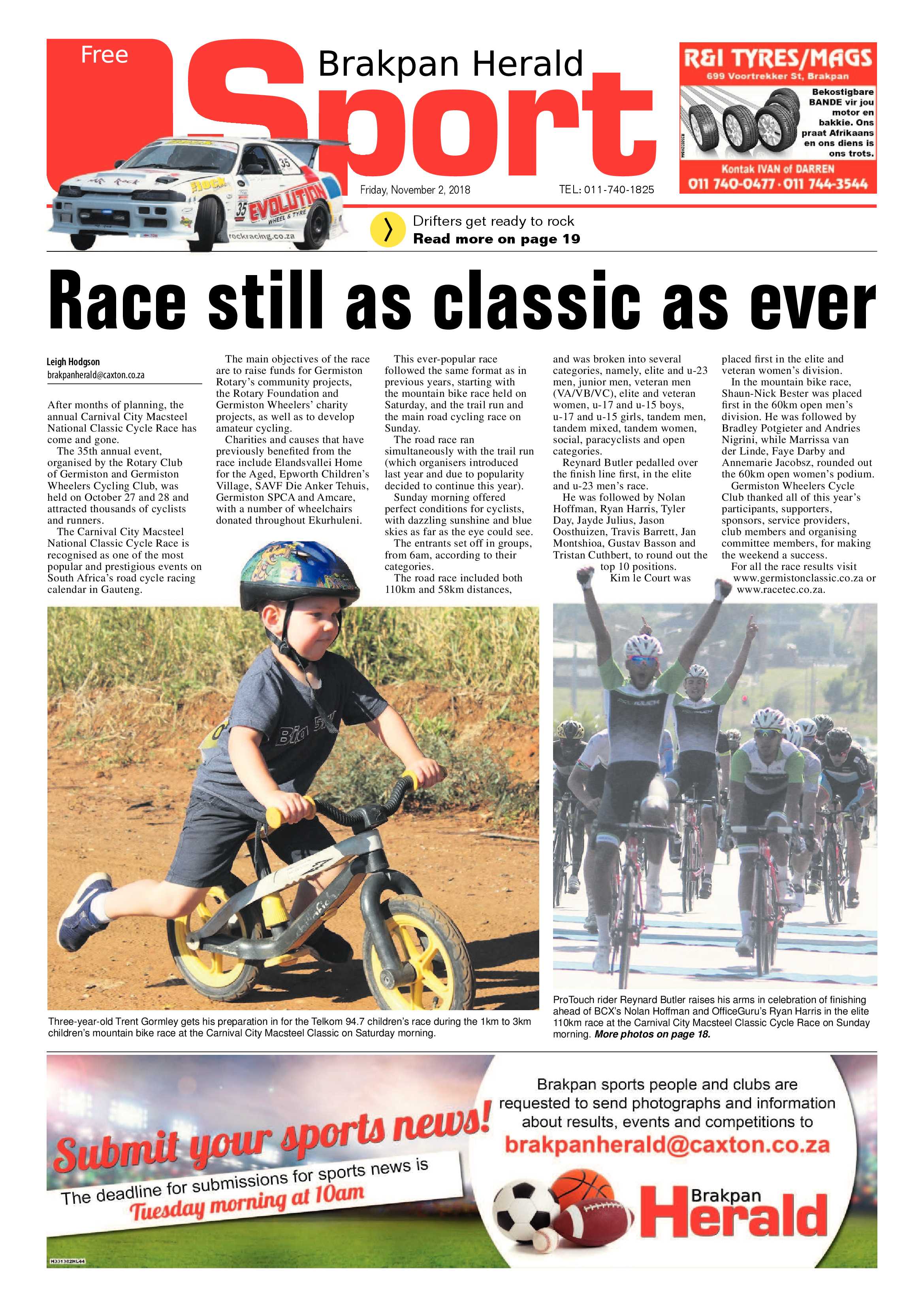 Brakpan Herald 02 November 2018 page 20