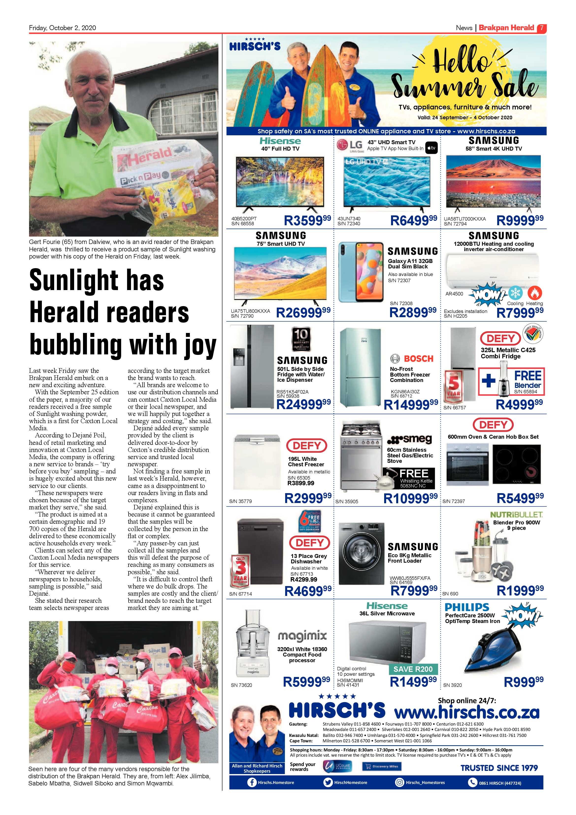 Brakpan Herald 02 October 2020 page 7