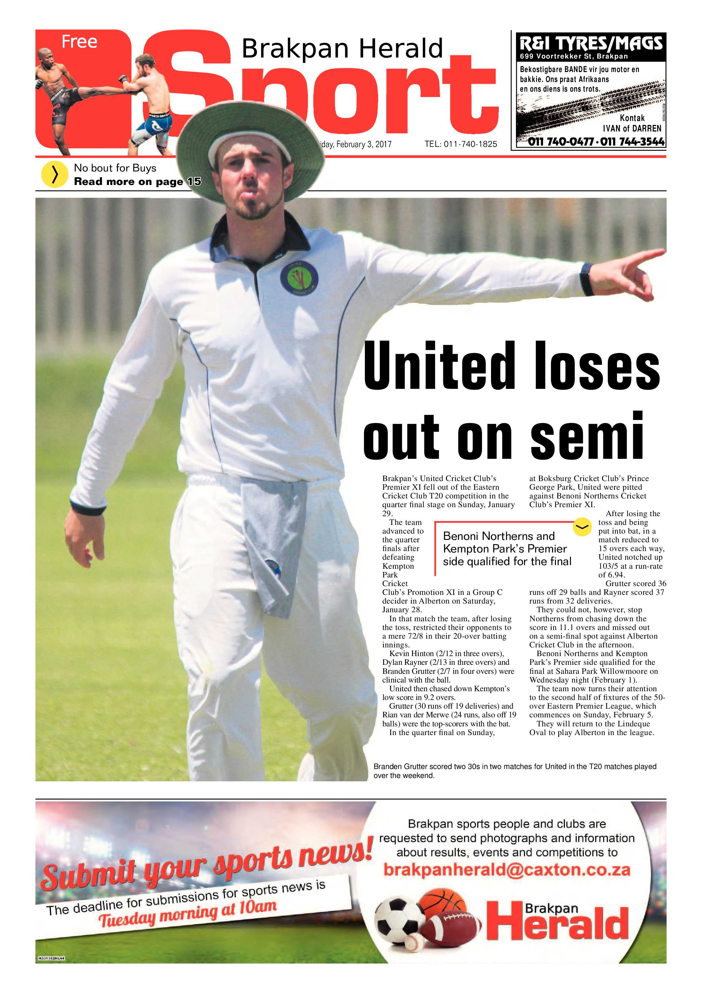 Brakpan Herald 03 February 2017 page 16