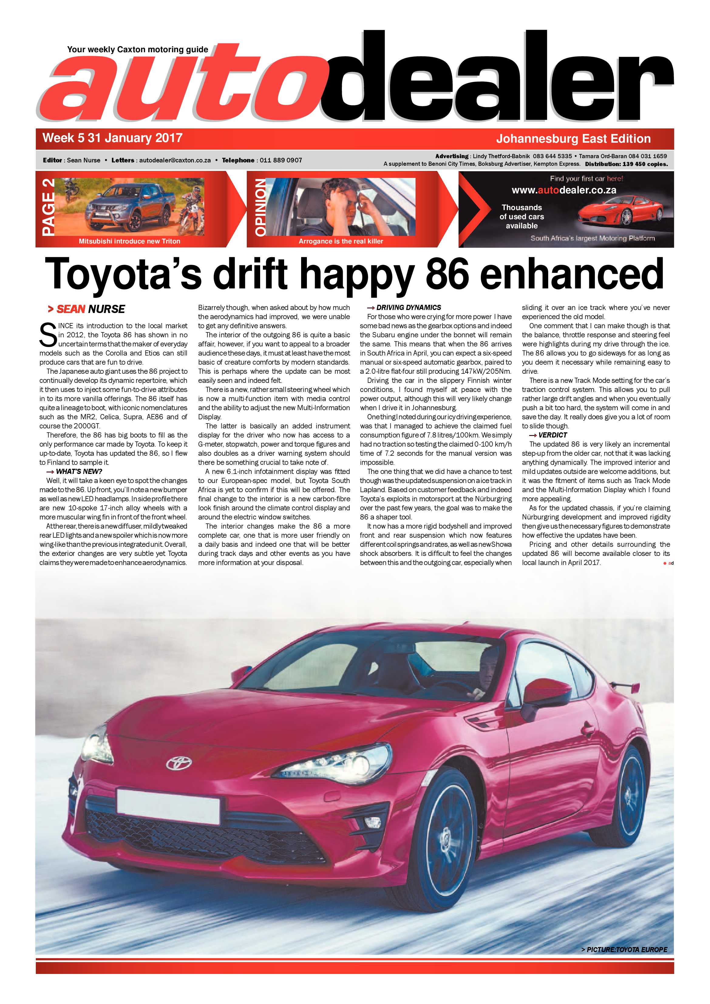 Brakpan Herald 03 February 2017 page 17