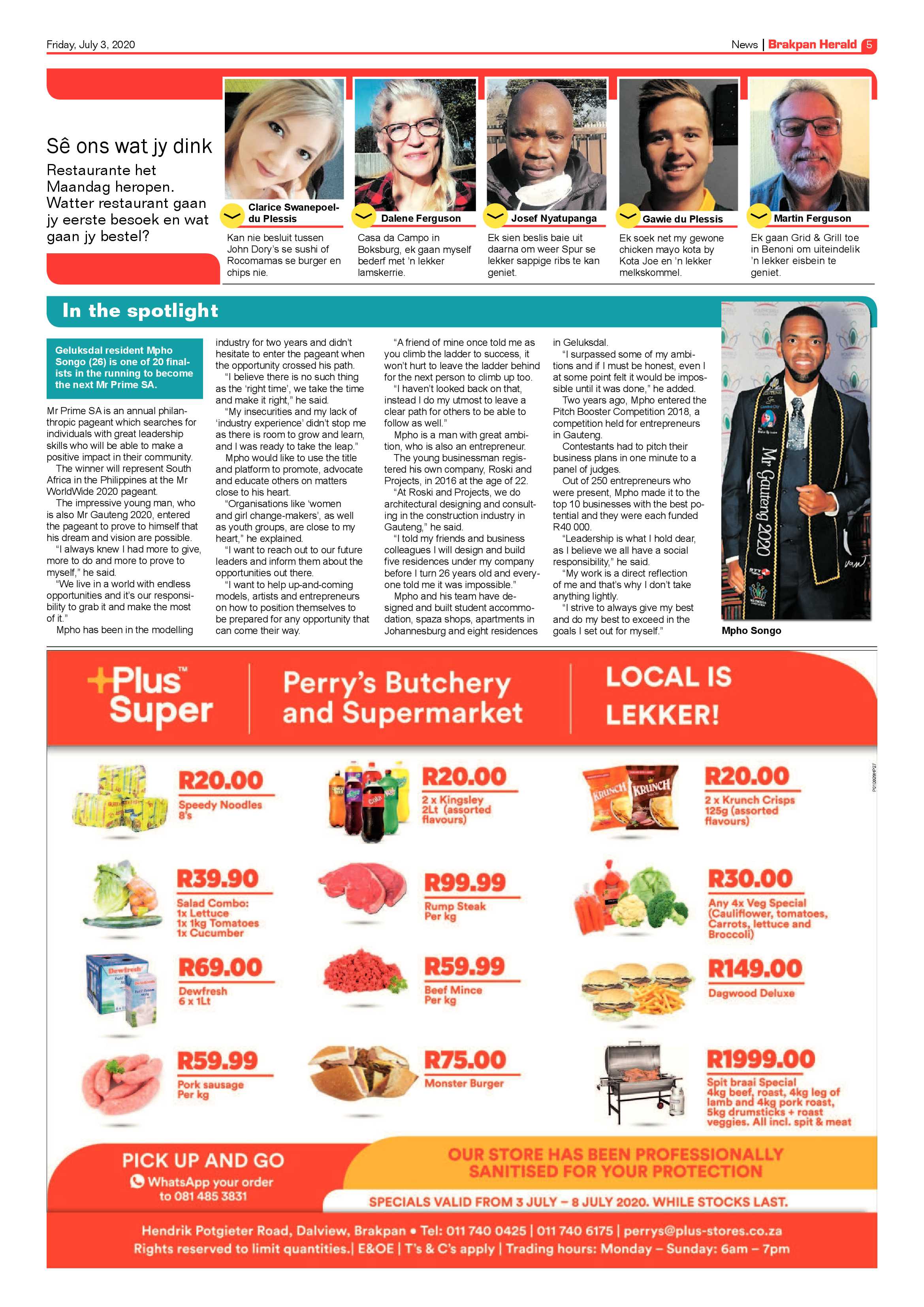 Brakpan Herald 03 July 2020 page 5