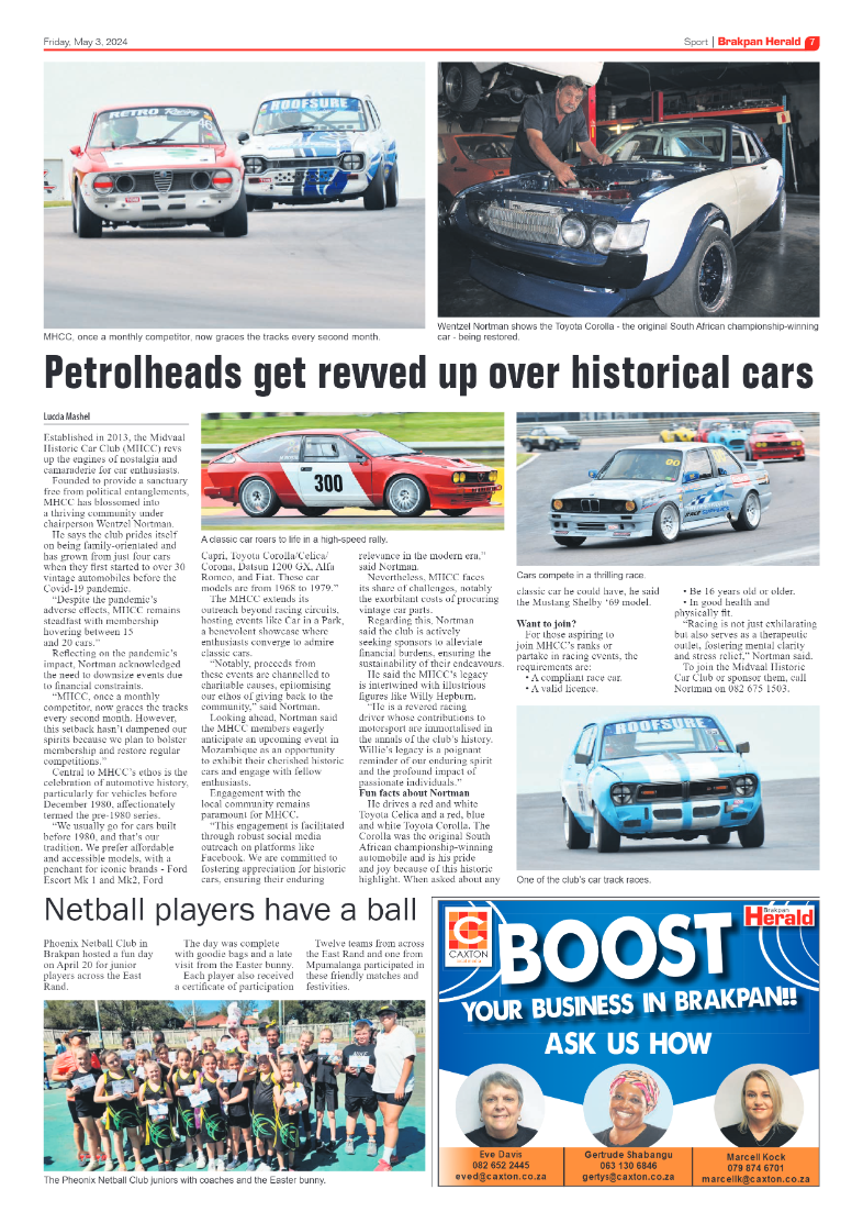 Brakpan Herald 03 May 2024 page 7