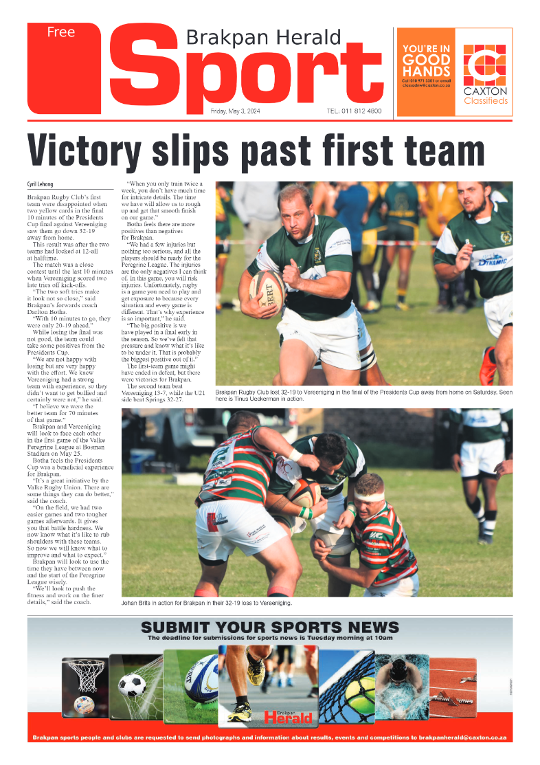 Brakpan Herald 03 May 2024 page 8