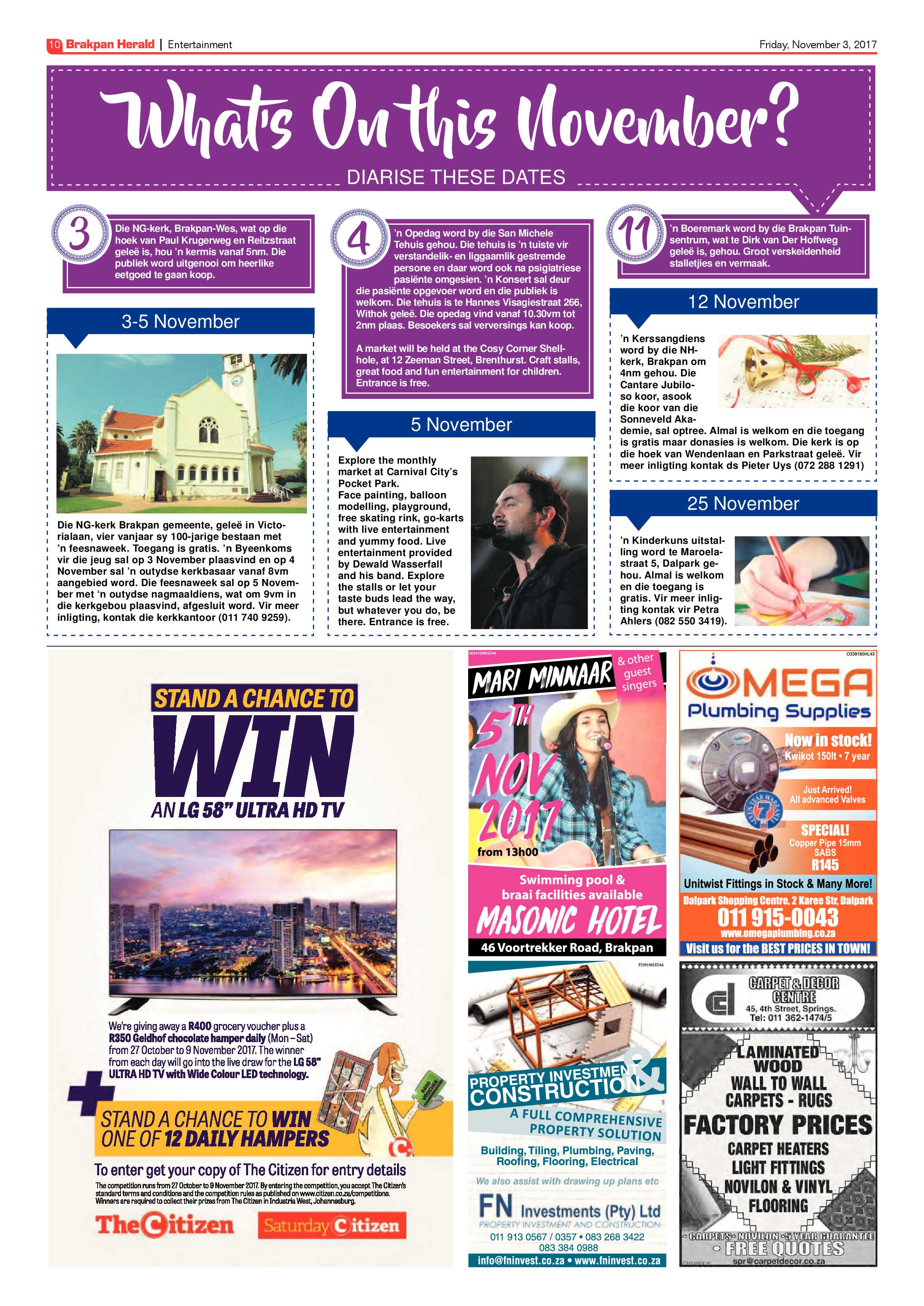 Brakpan Herald 03 November 2017 page 10
