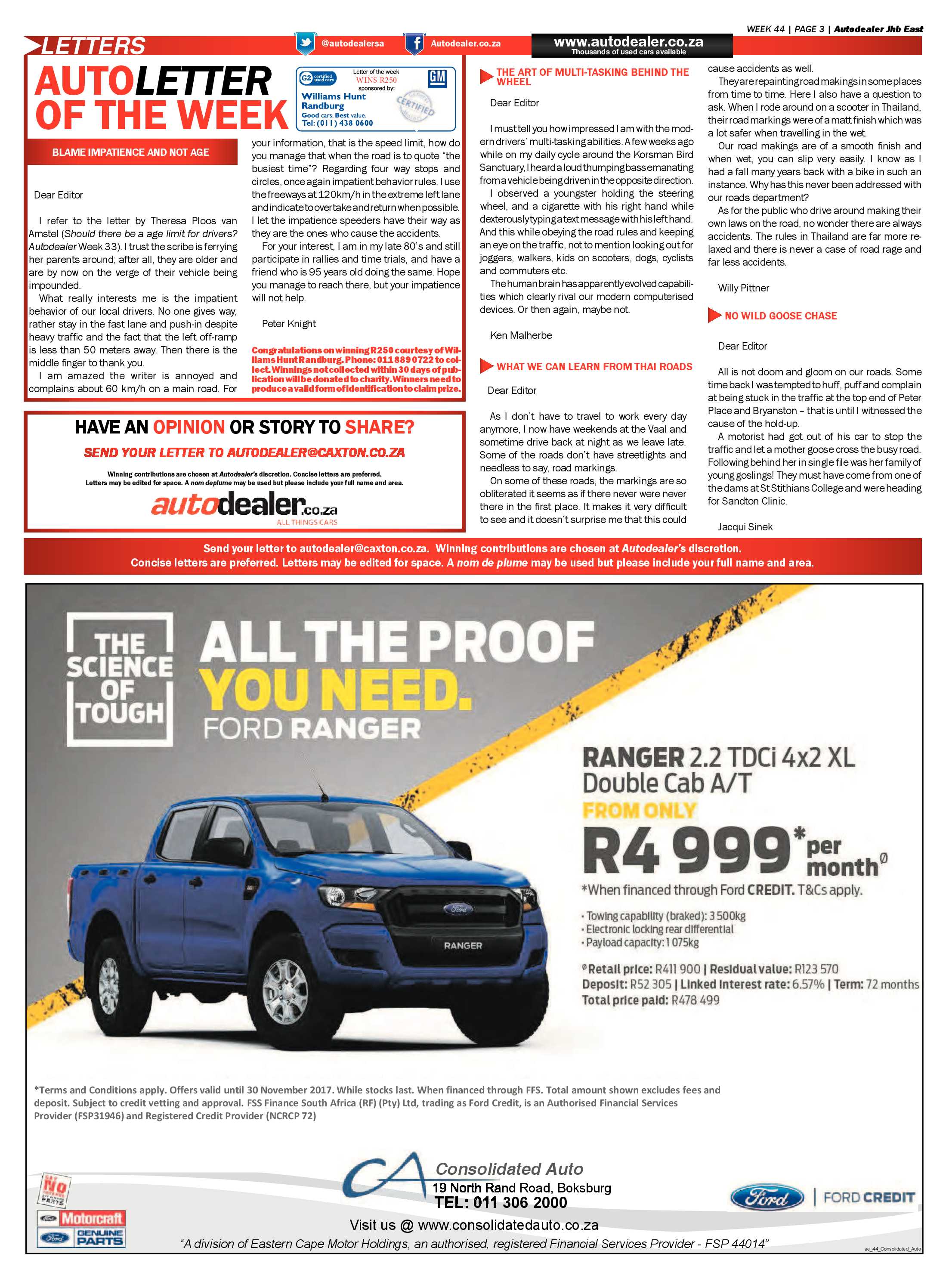 Brakpan Herald 03 November 2017 page 22