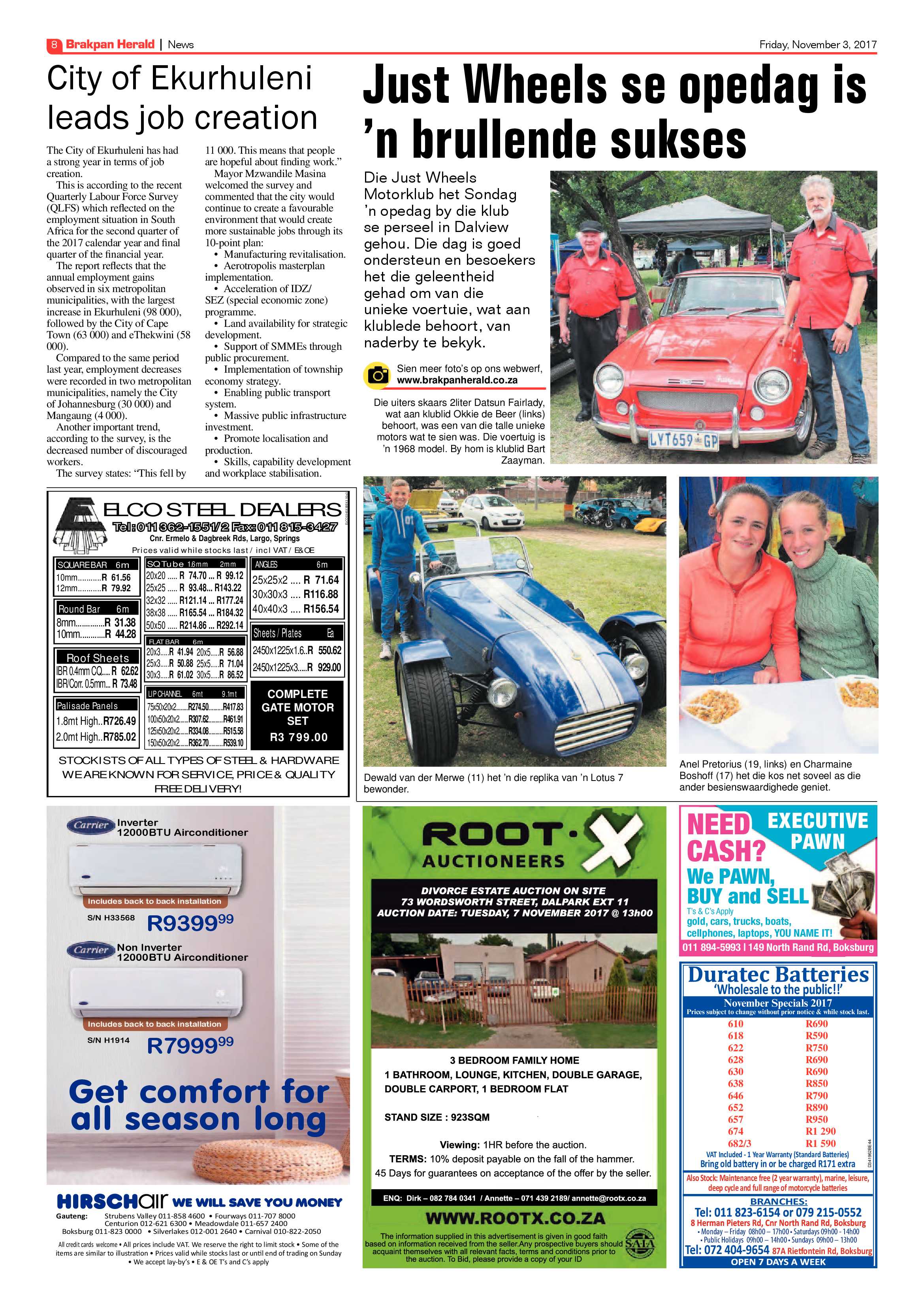 Brakpan Herald 03 November 2017 page 8