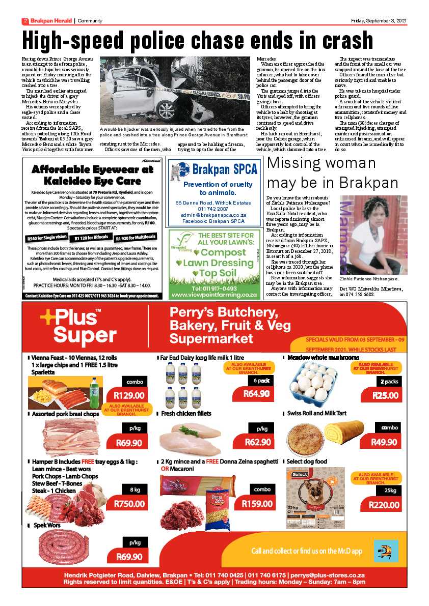 Brakpan Herald 03 September 2021 page 3