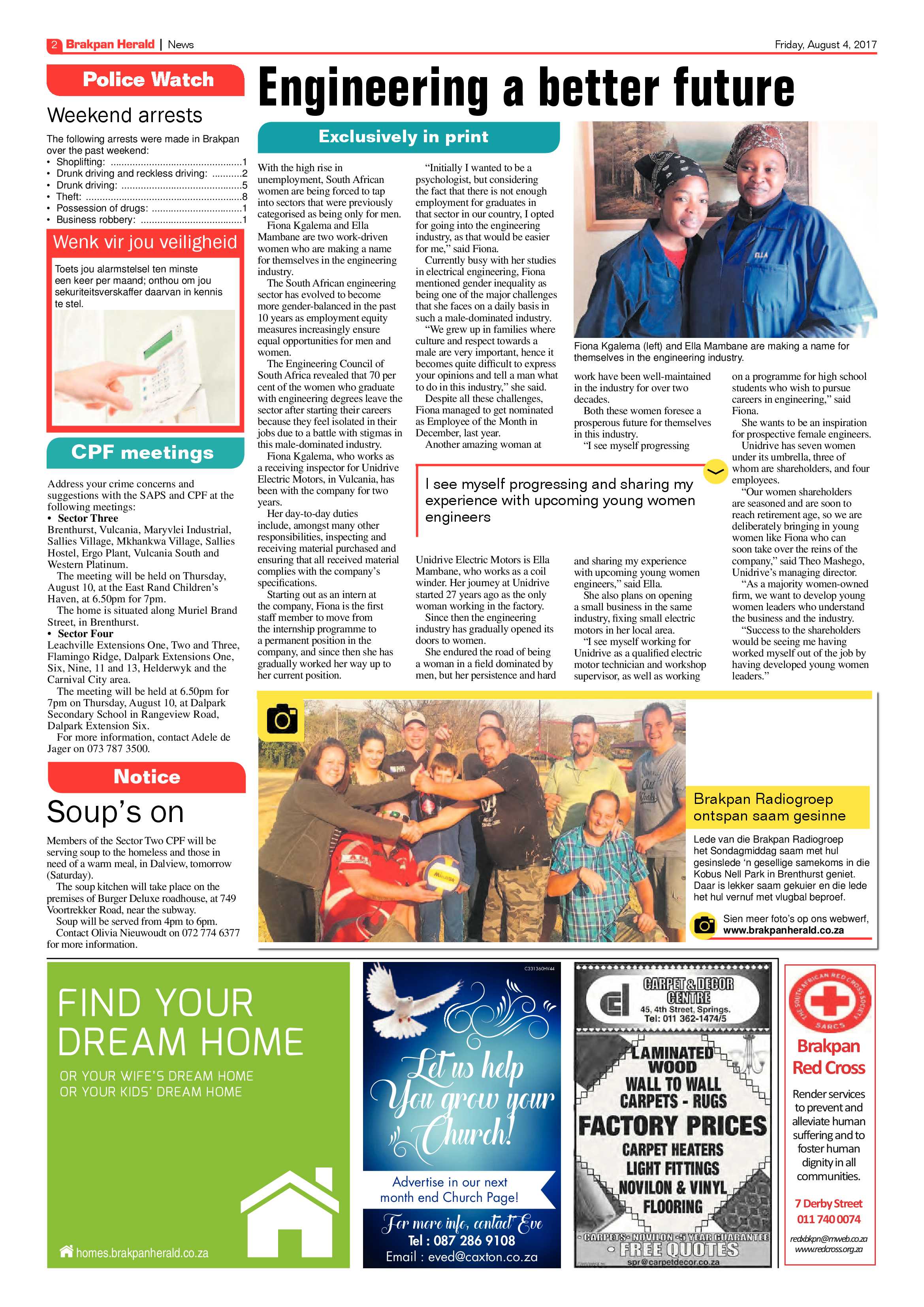 Brakpan Herald 04 August 2017 page 2