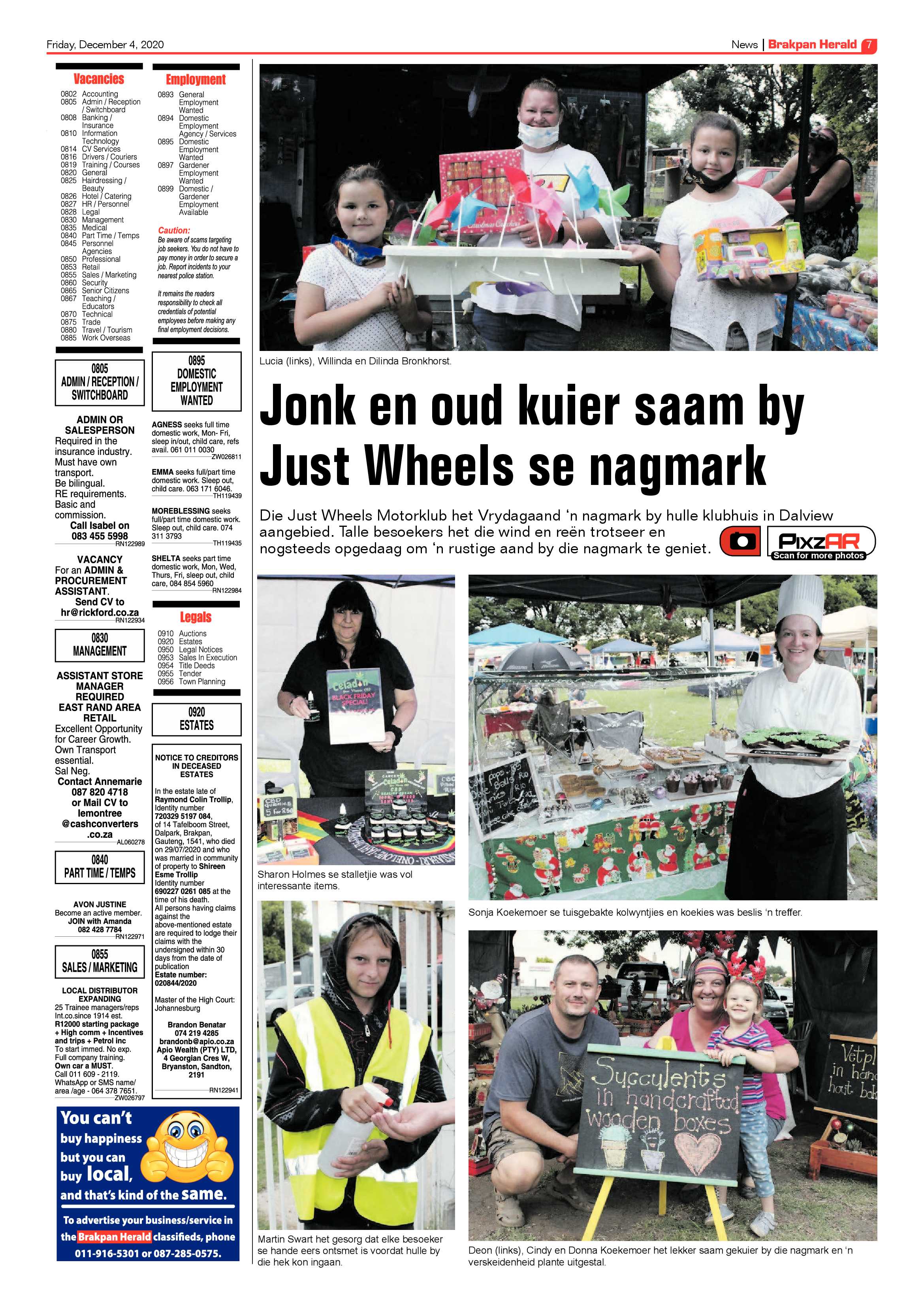 Brakpan Herald 04 December 2020 page 7