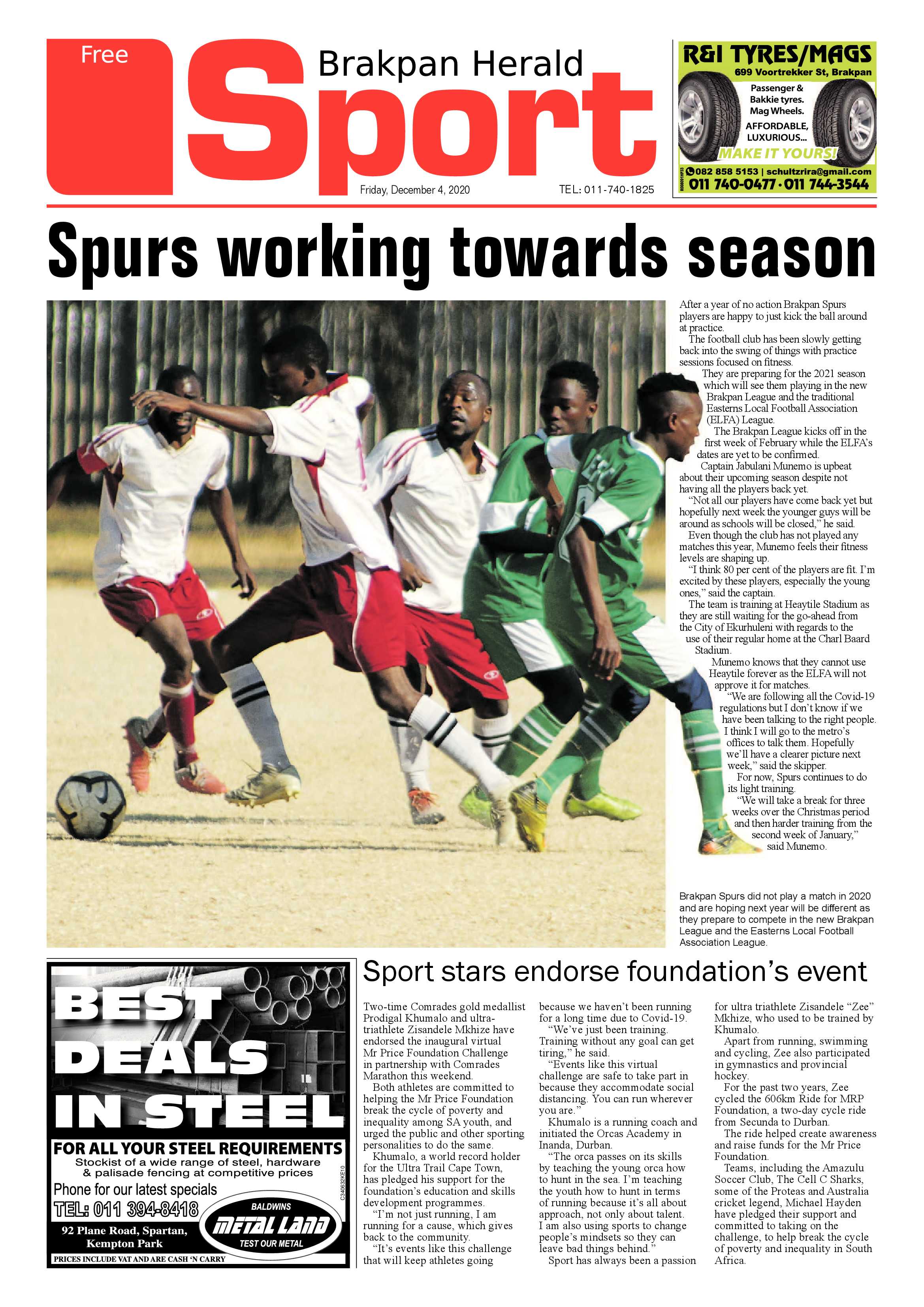 Brakpan Herald 04 December 2020 page 8