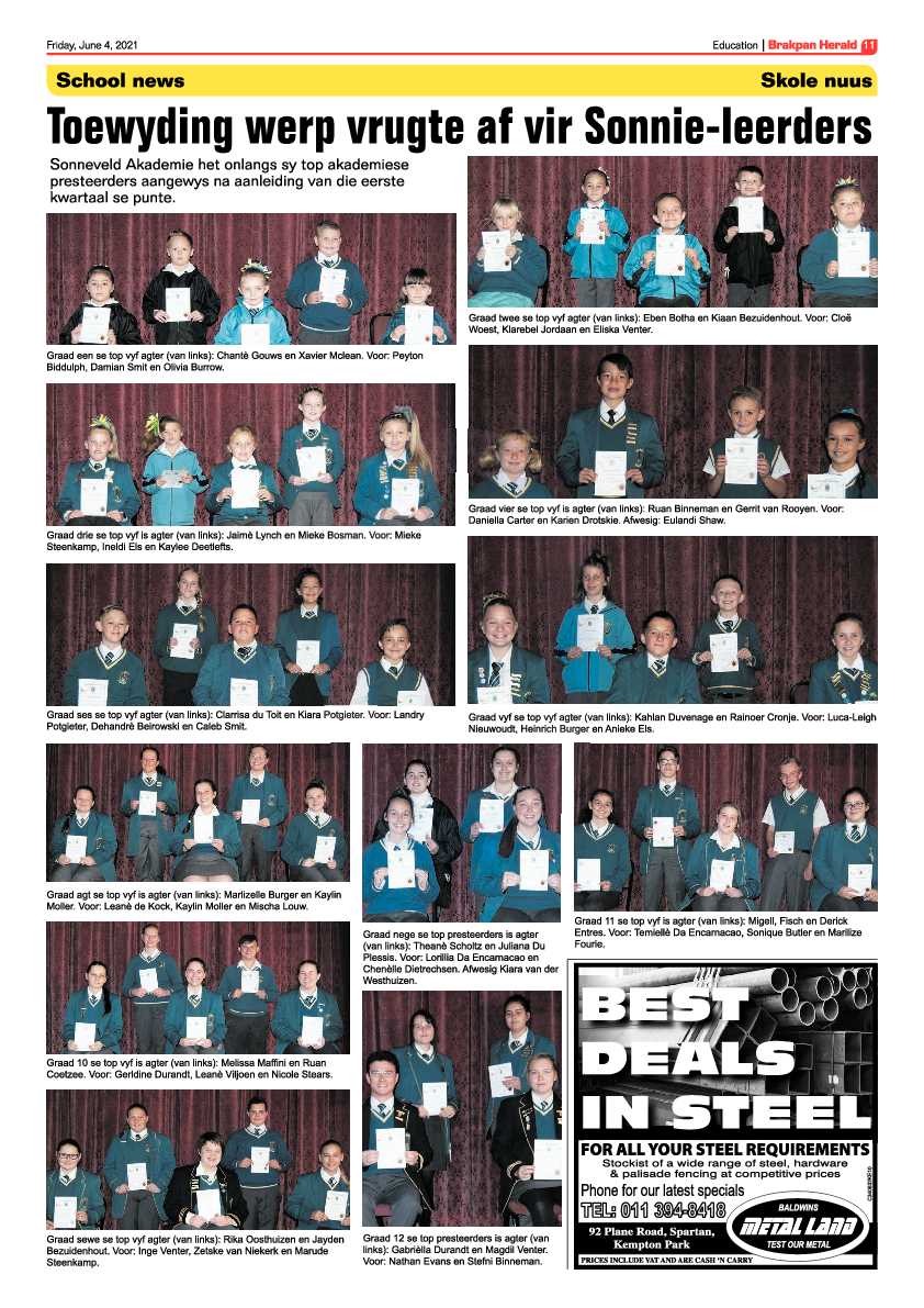 Brakpan Herald 04 June 2021 page 11