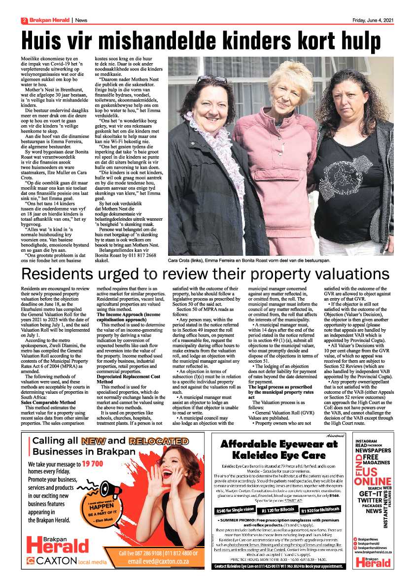 Brakpan Herald 04 June 2021 page 2