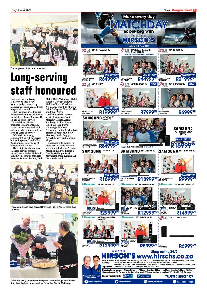 Brakpan Herald 04 June 2021 page 7