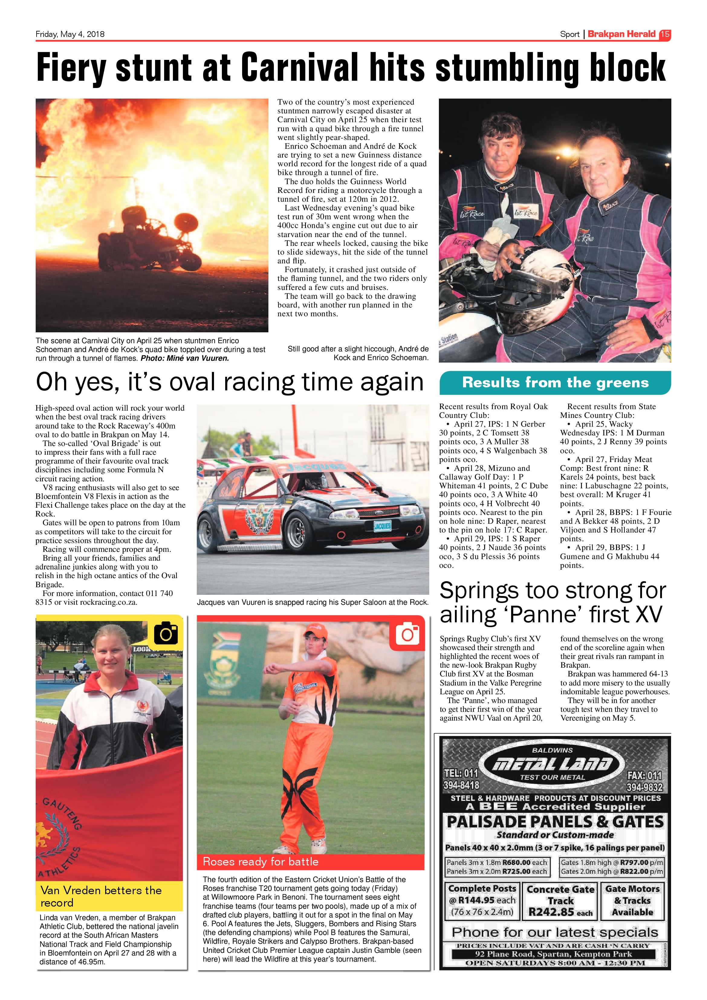 Brakpan Herald 04 May 2018 page 15