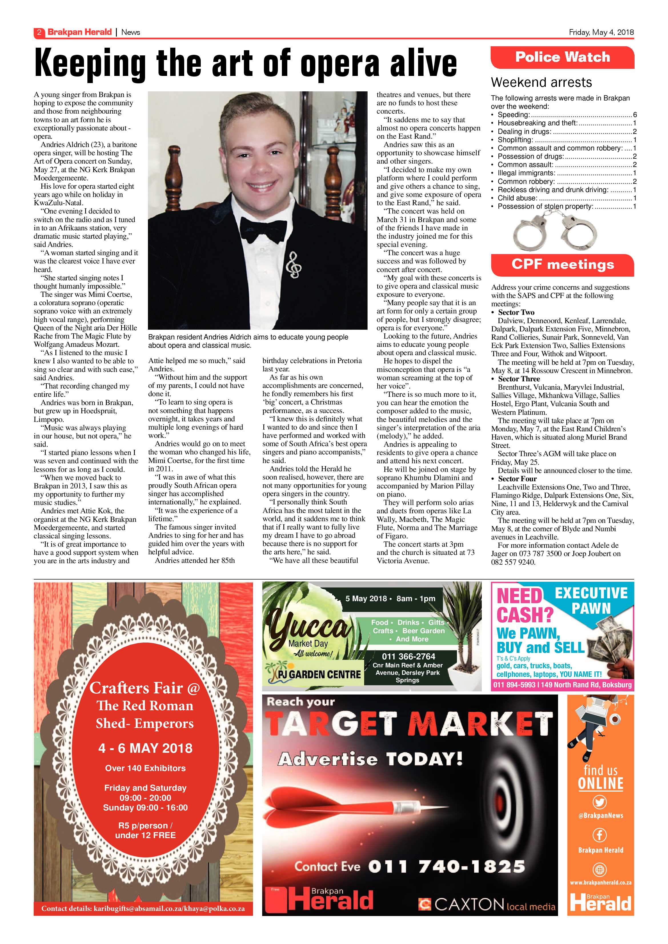 Brakpan Herald 04 May 2018 page 2