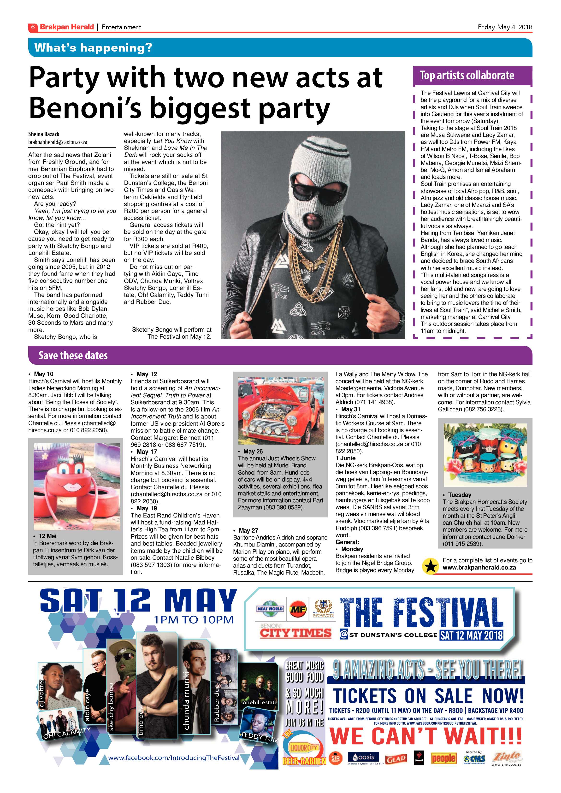 Brakpan Herald 04 May 2018 page 6