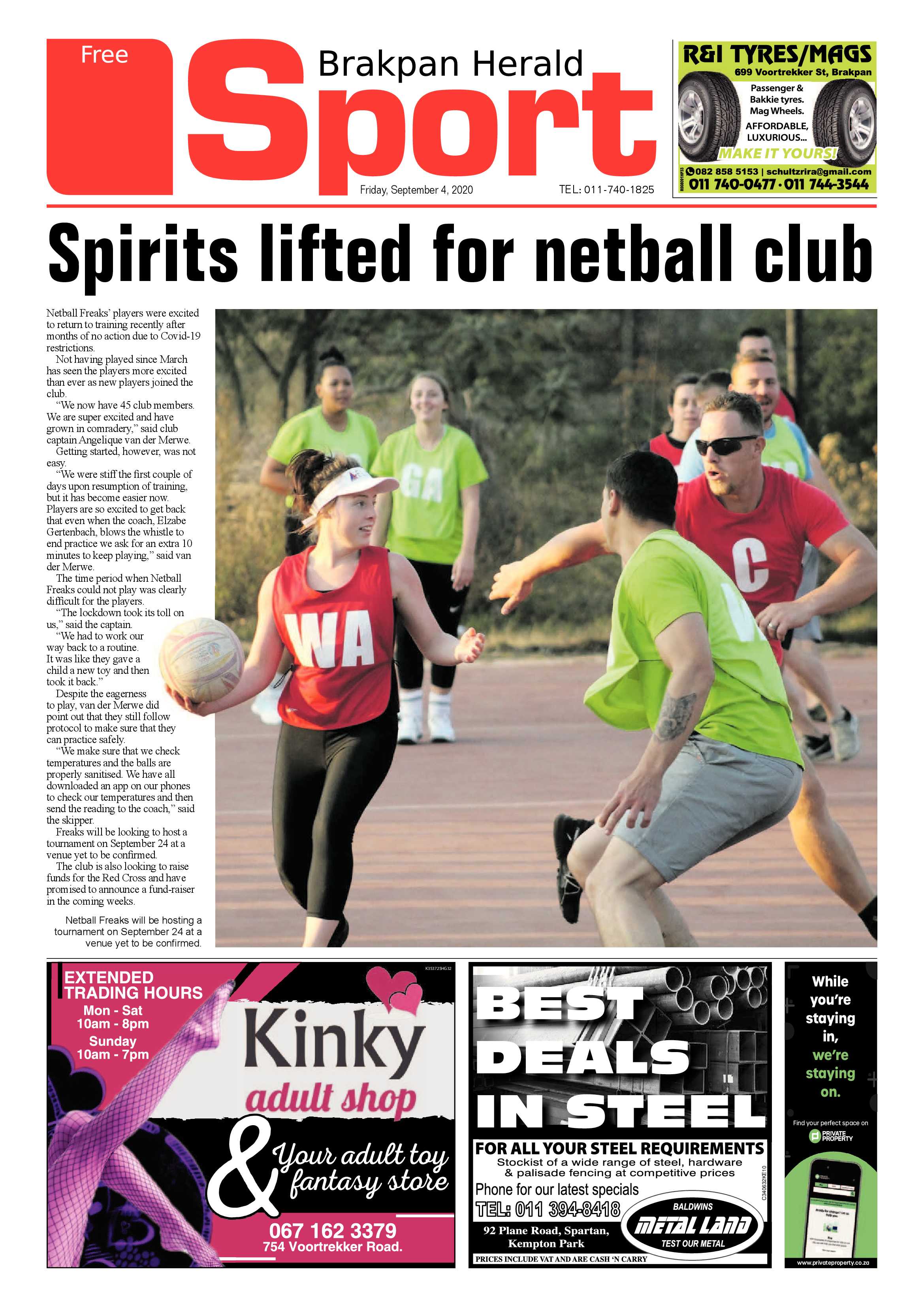 Brakpan Herald 04 September 2020 page 8